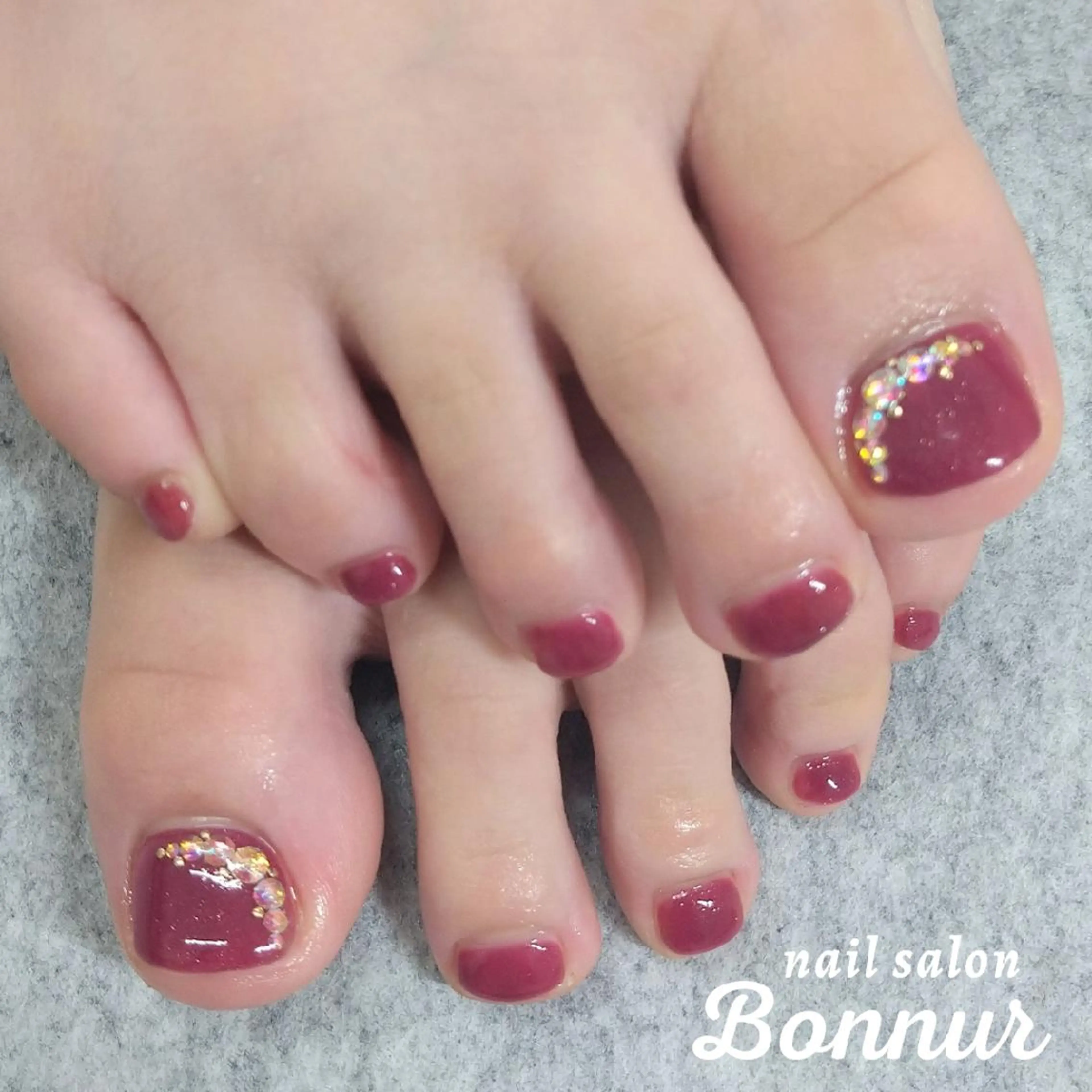 ネイル アートネイル フットネイル RuHE （BB nail)のネイルデザイン
