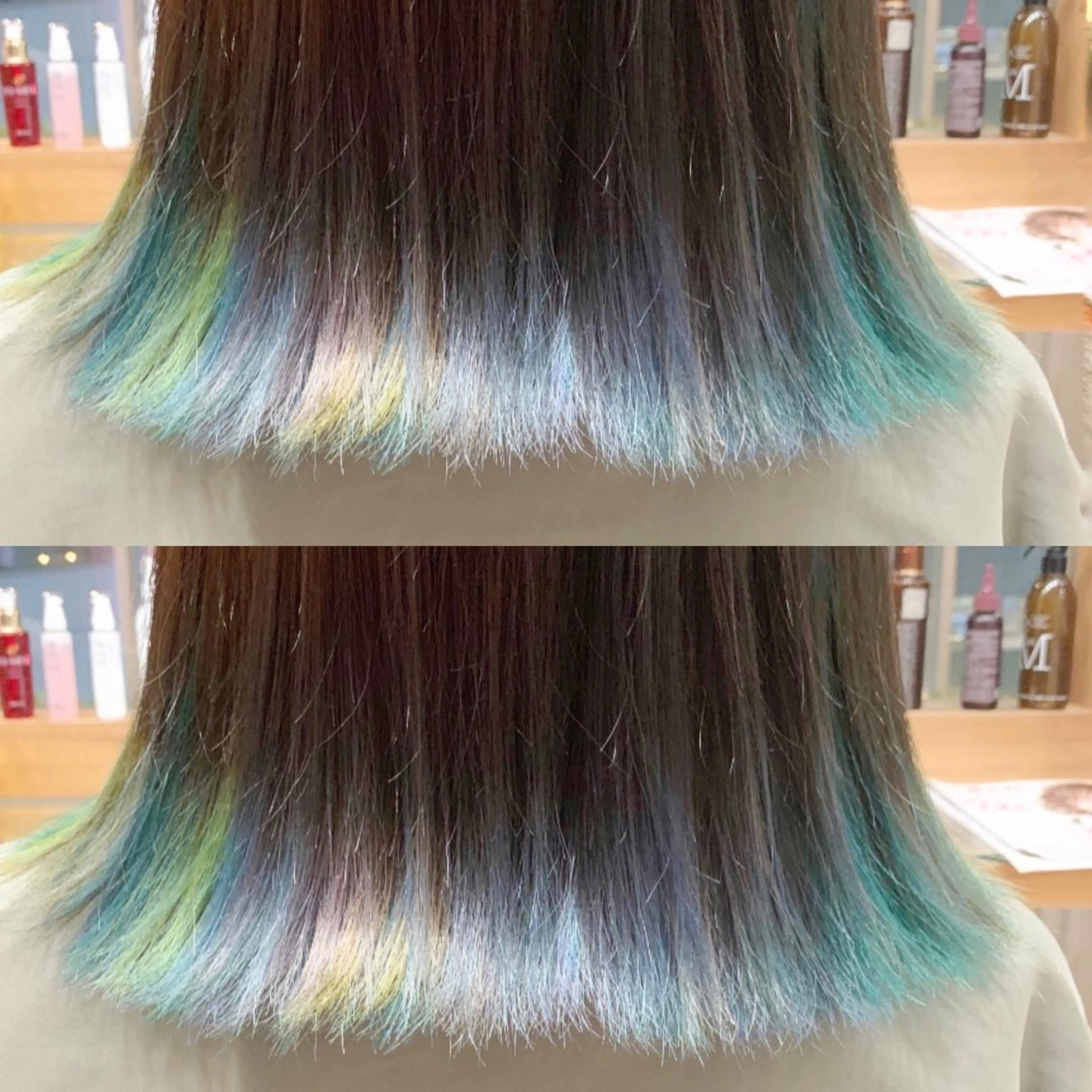 ロング カラー ヘアアレンジ 美容室sand 横浜のヘアスタイル