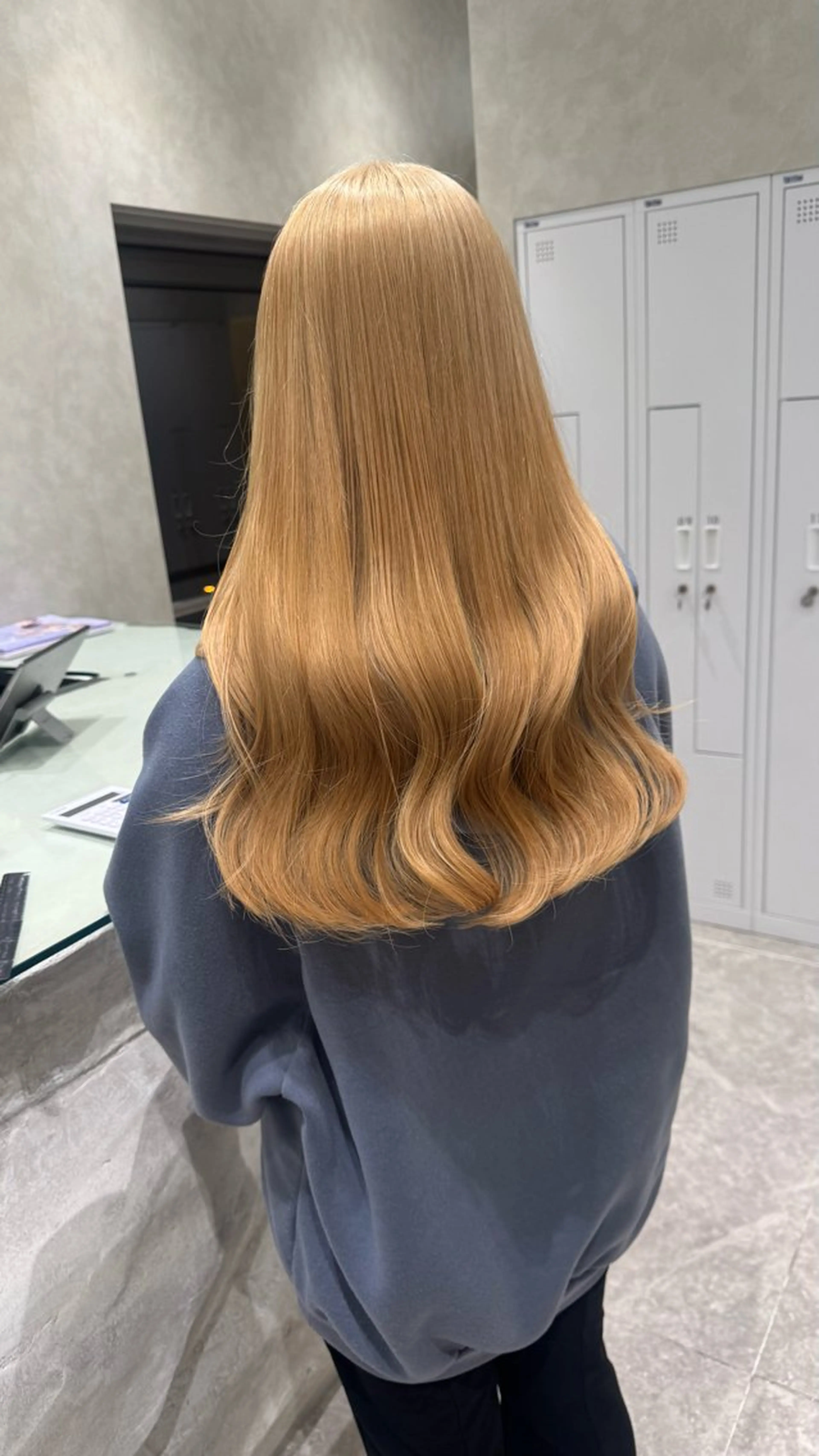 ロング カラー カット ヘアカラー トリートメント SALOWIN札幌大通り所属・札幌ハイトーン/ ブリーチカラー/ドイのヘアスタイル