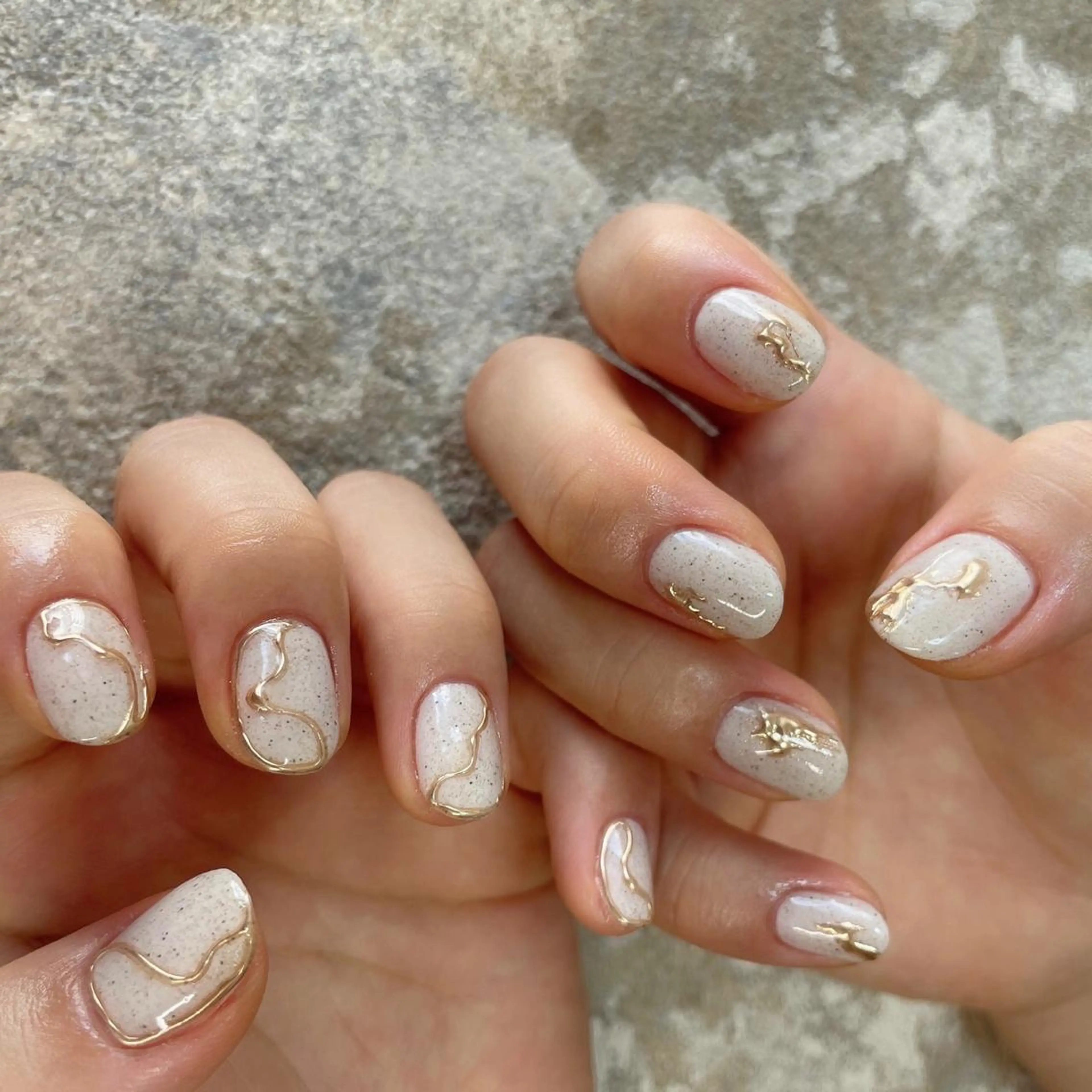 ネイル ジェルネイル ハンドネイル lilbondir. chiharuのネイルデザイン