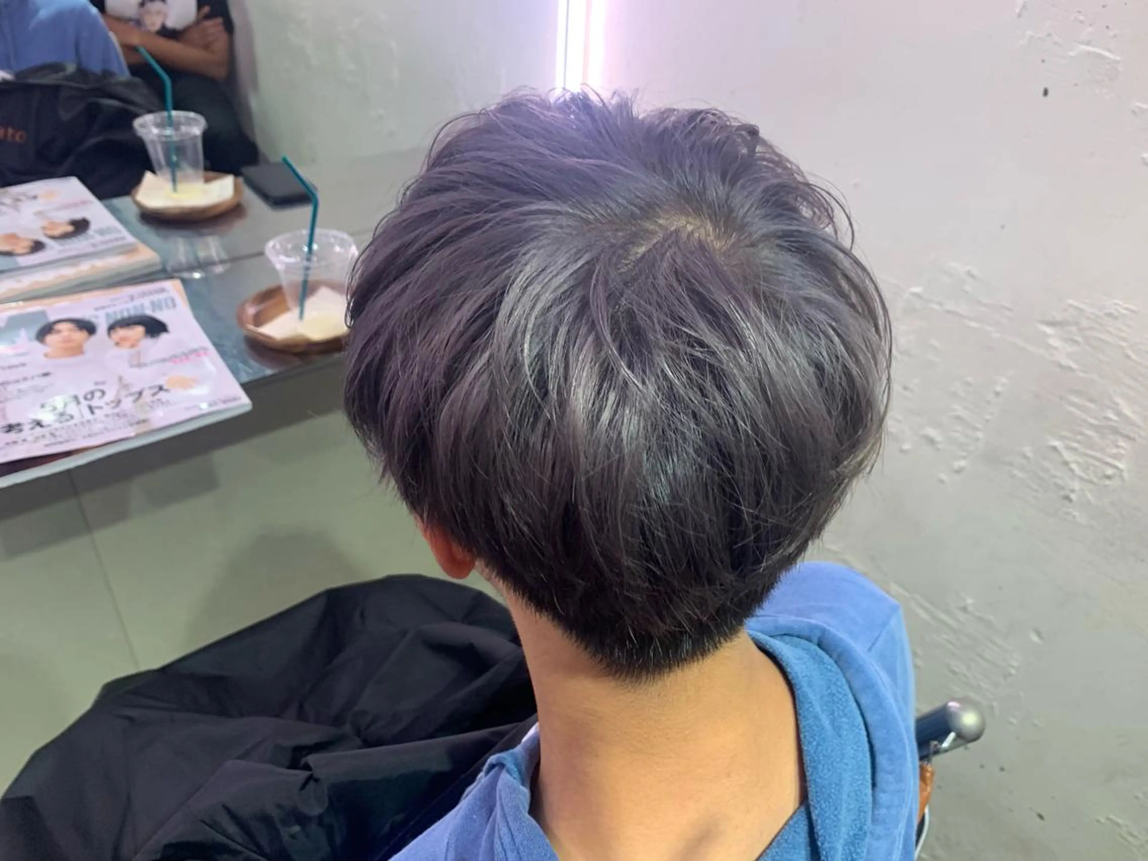 カラー メンズ 髙橋 優菜のヘアスタイル