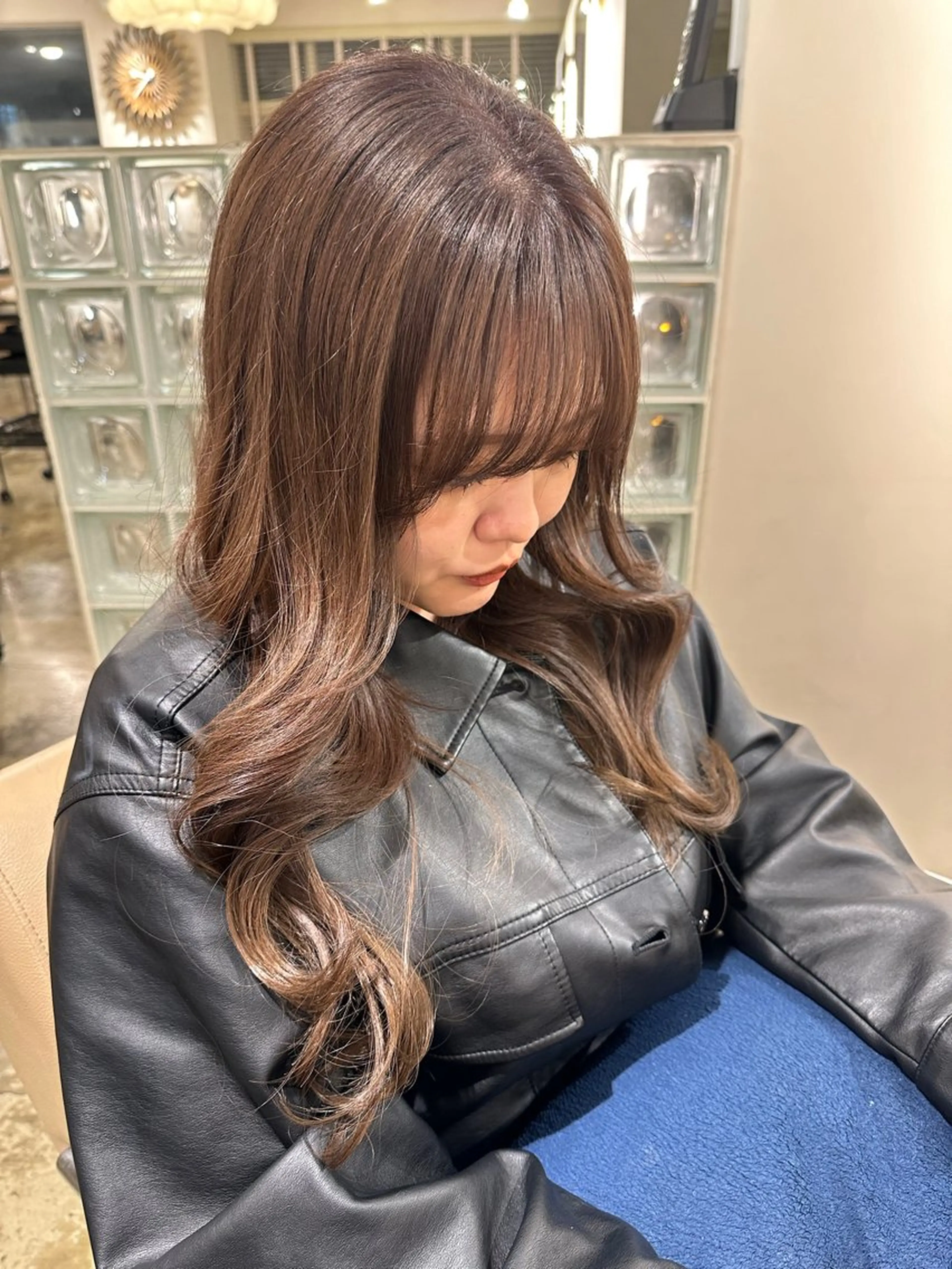 ロング カラー micoto kuronoのヘアスタイル
