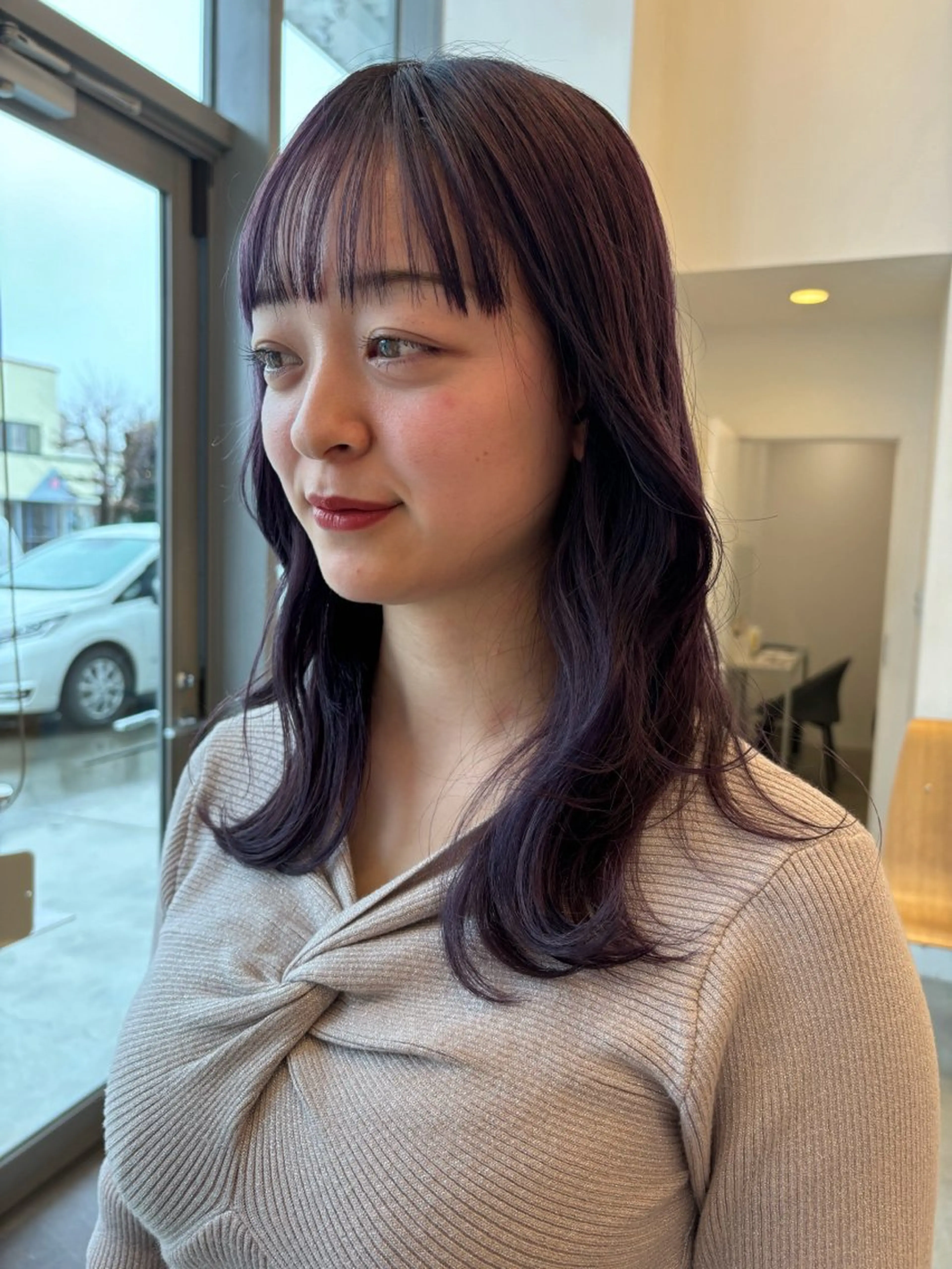 セミロング KEYMAN HARUKAのマツエク・マツパデザイン