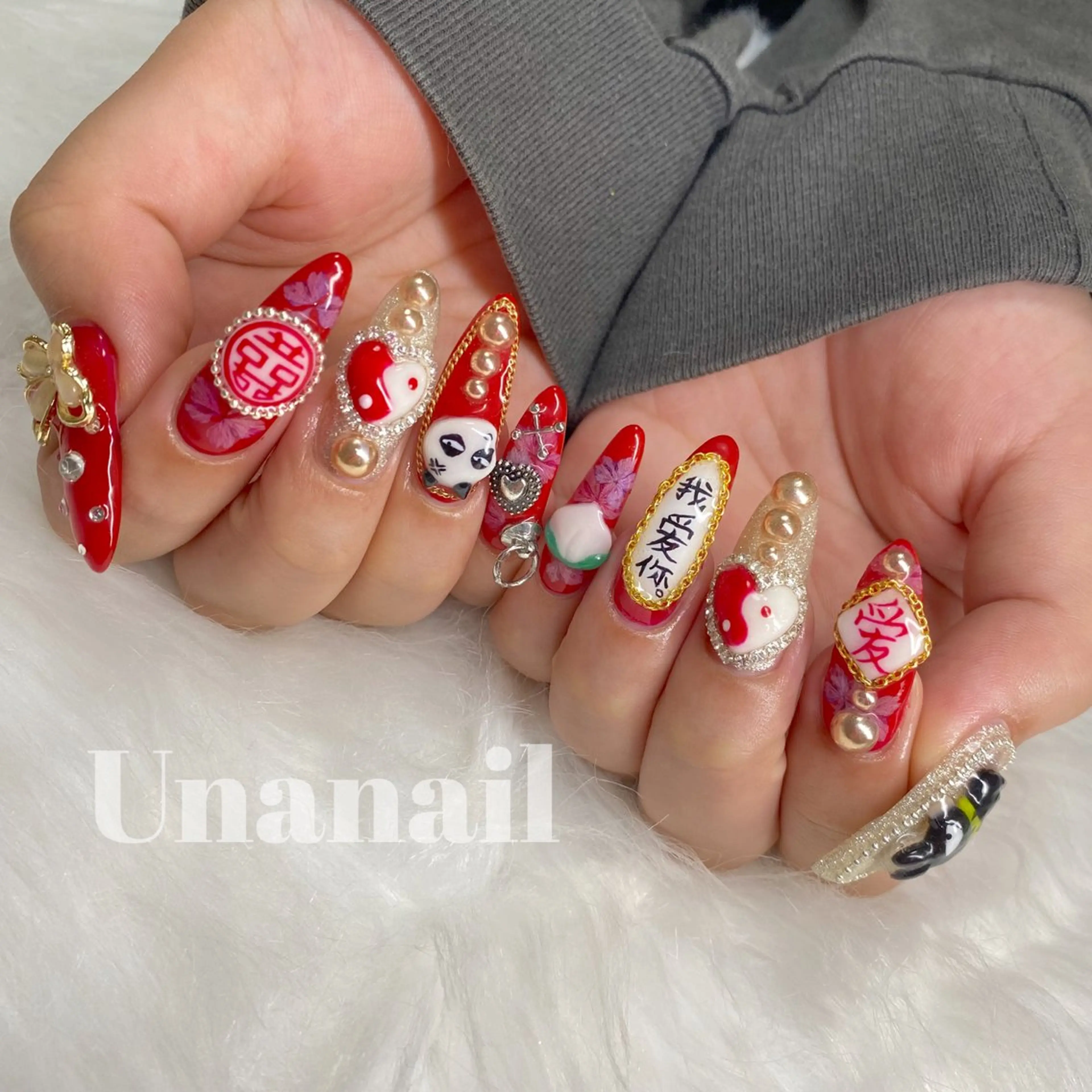 ネイル una nailsalonのネイルデザイン