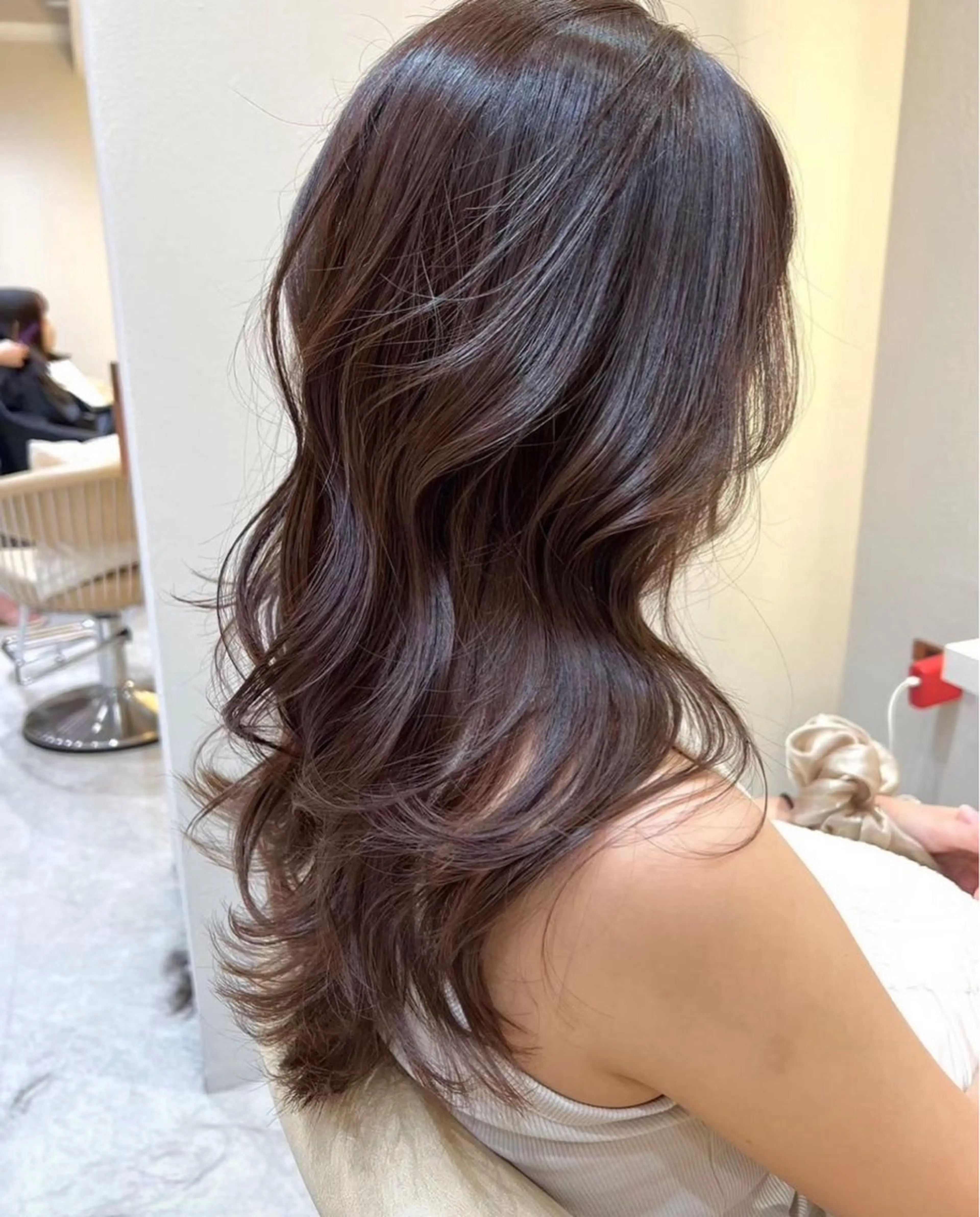 ロング カラー カット ヘアカラー トリートメント 廣瀬双葉 トップスタイリストのヘアスタイル