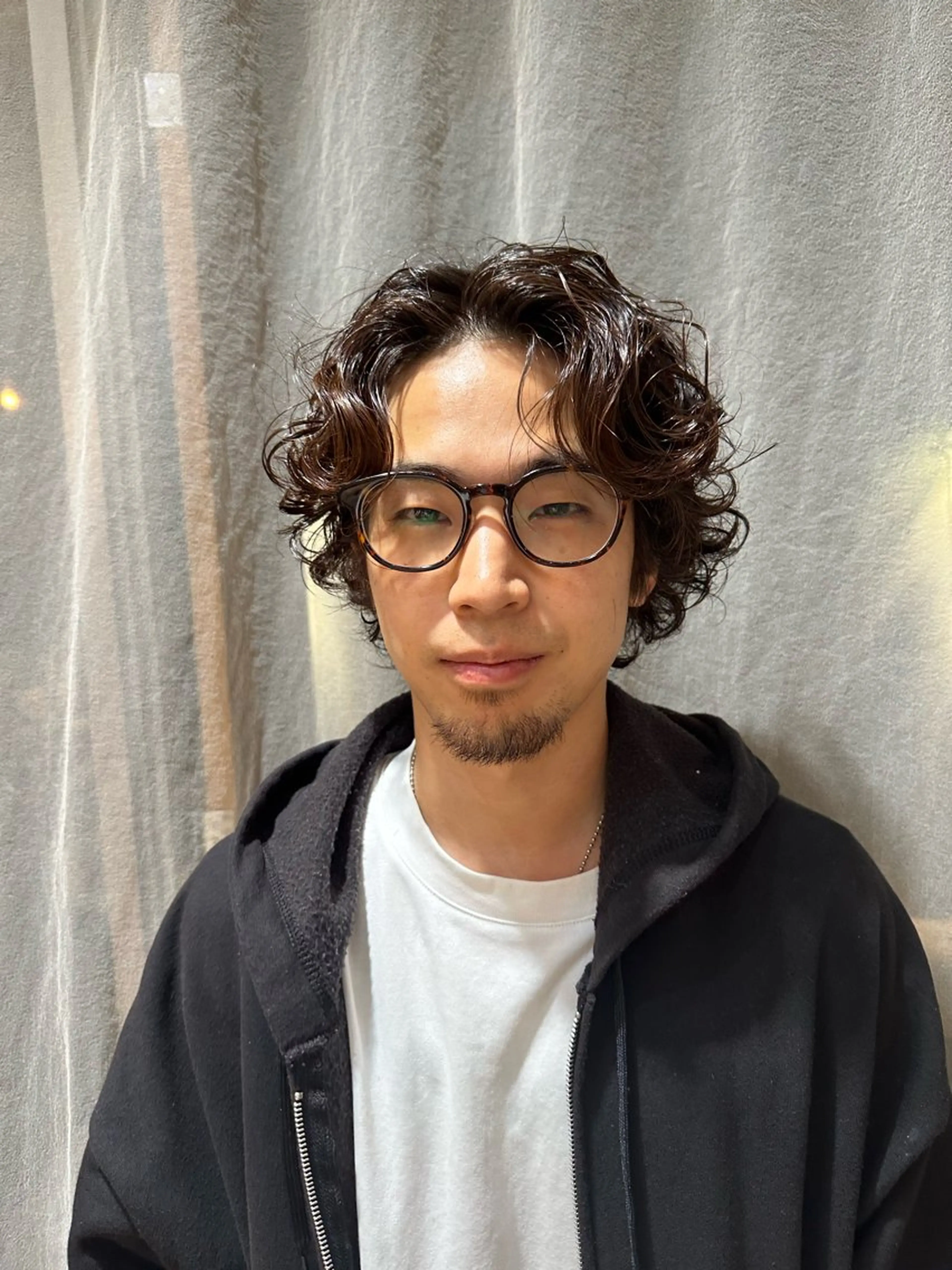 パーマ メンズ 似合わせカット /パーマ岡本淳平のヘアスタイル