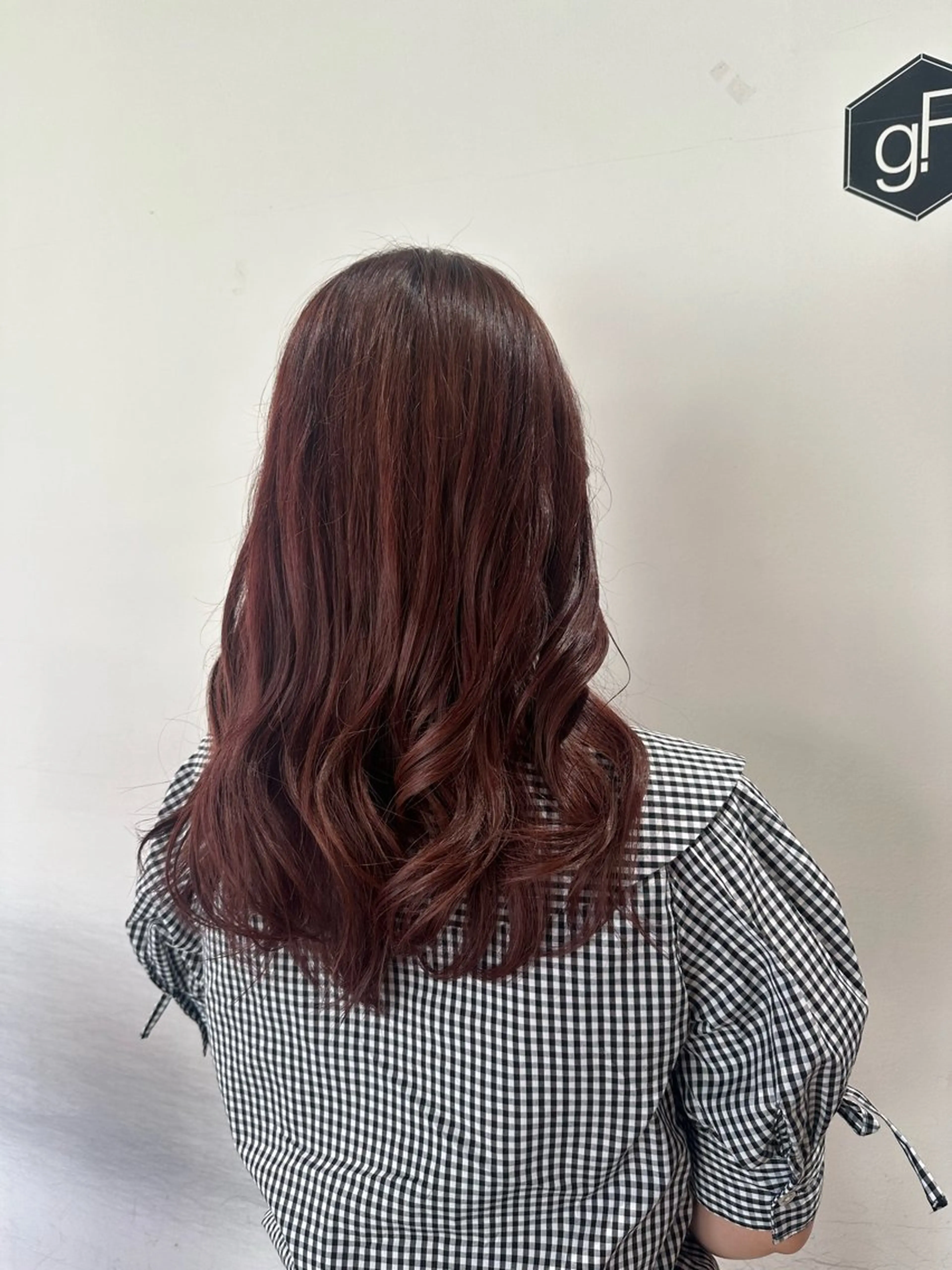 ロング カラー ヘアカラー いまじゅく あおいのヘアスタイル