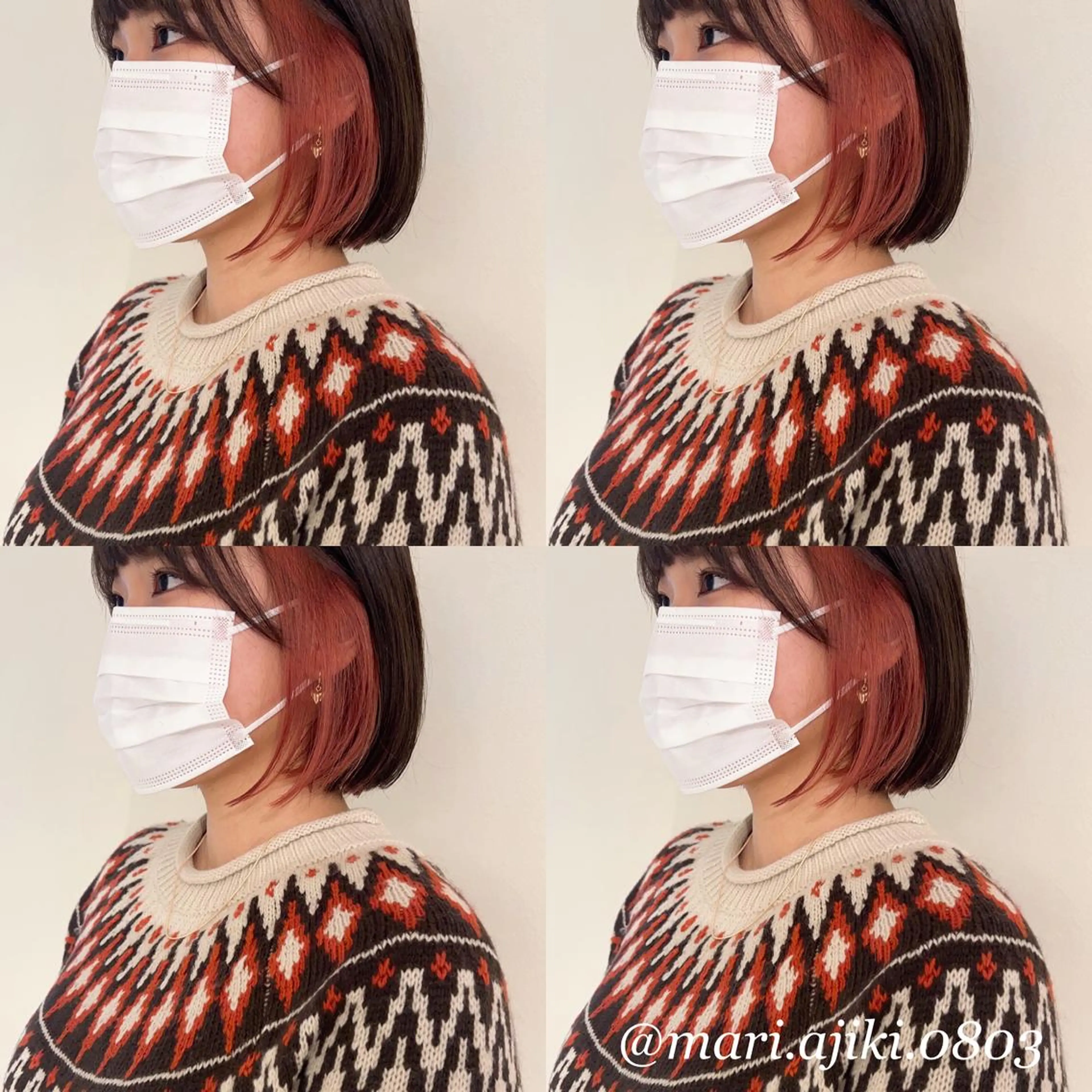 ミディアム ボブ private salon  sill所属・🫧ツヤ髪個室美容室 安食茉莉🫧のヘアスタイル