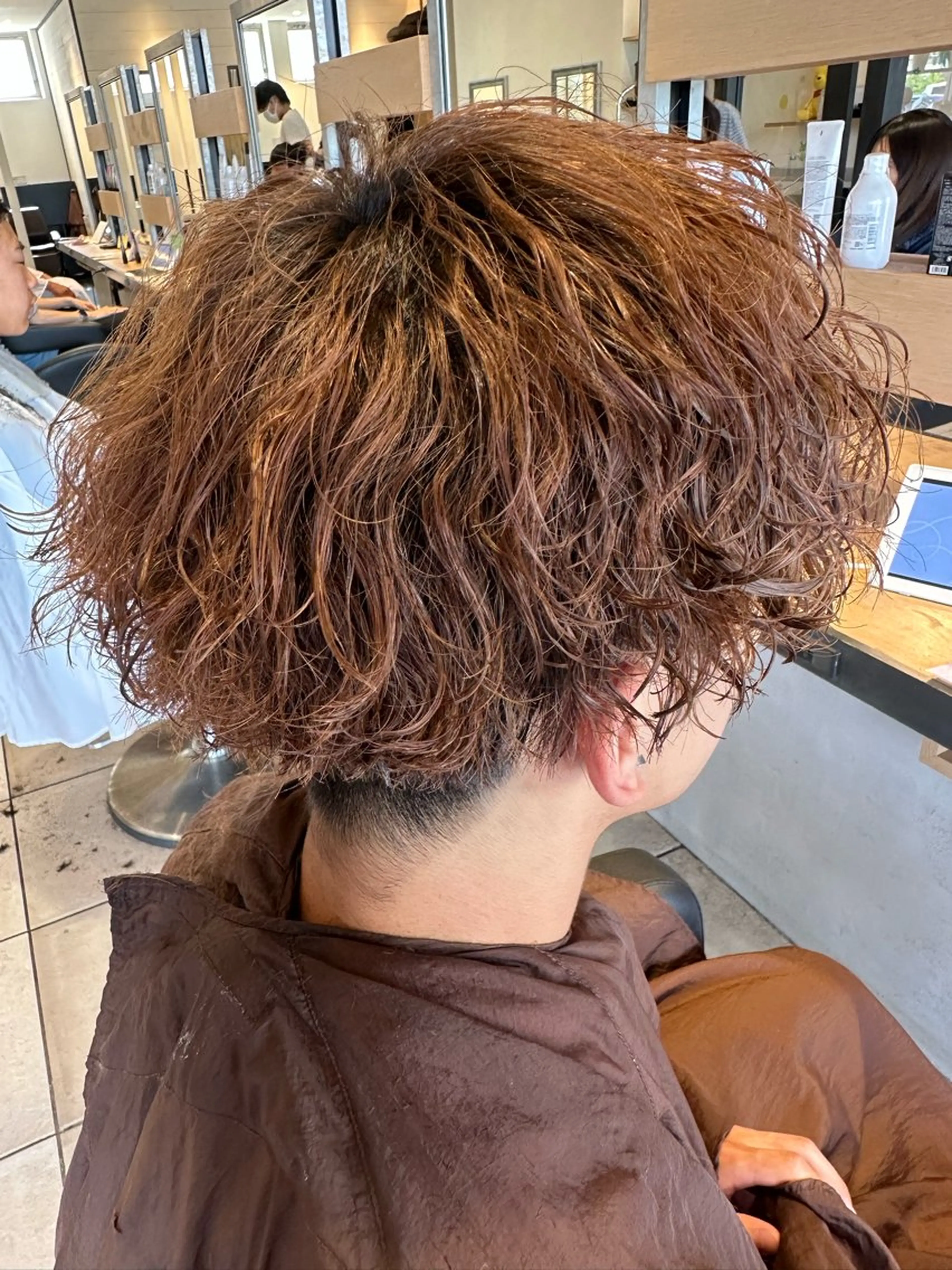 パーマ 福井 美夢のヘアスタイル