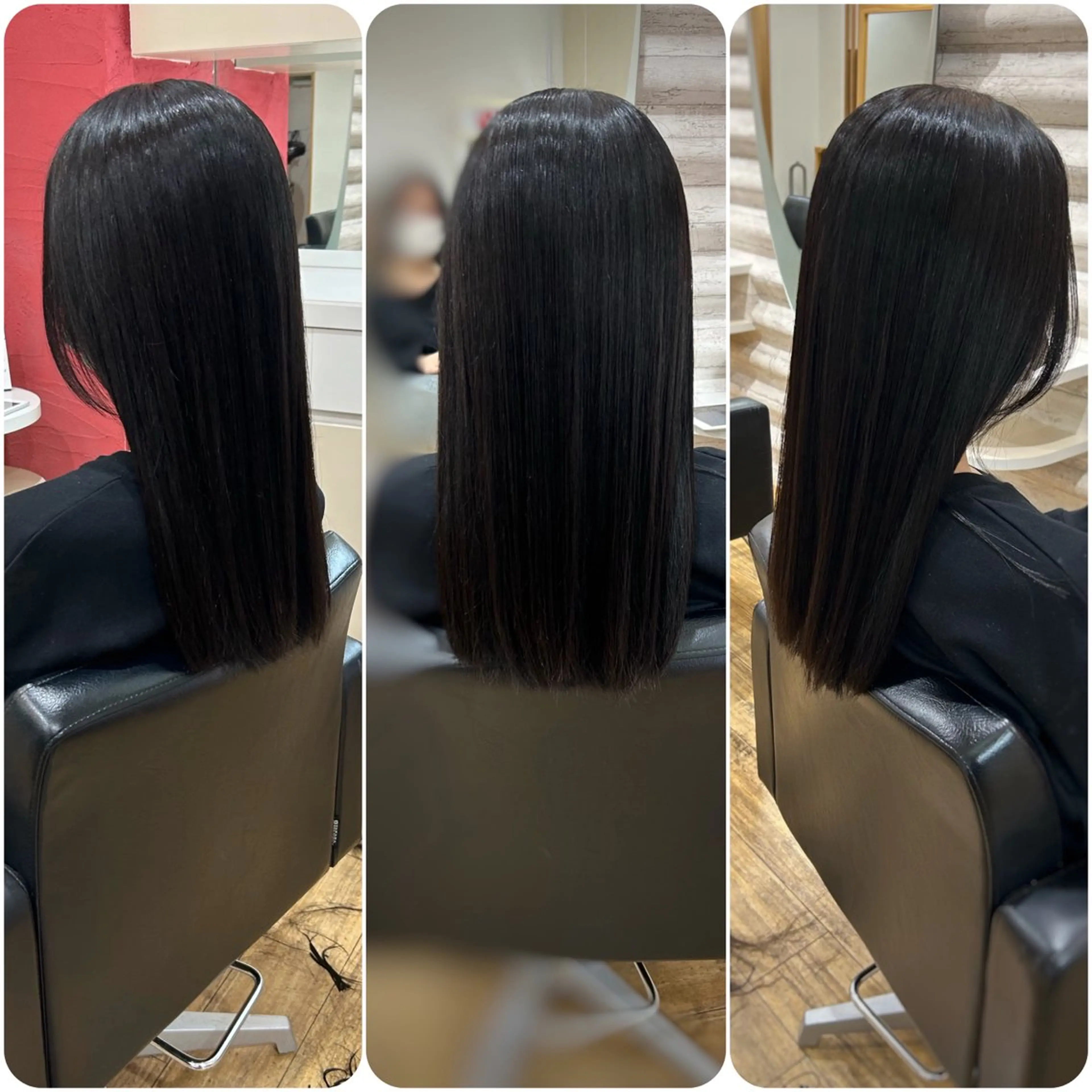 ロング カラー 髪質改善 トリートメント 艶の専門店/髪質改善 ×酸熱カラー/KONのヘアスタイル