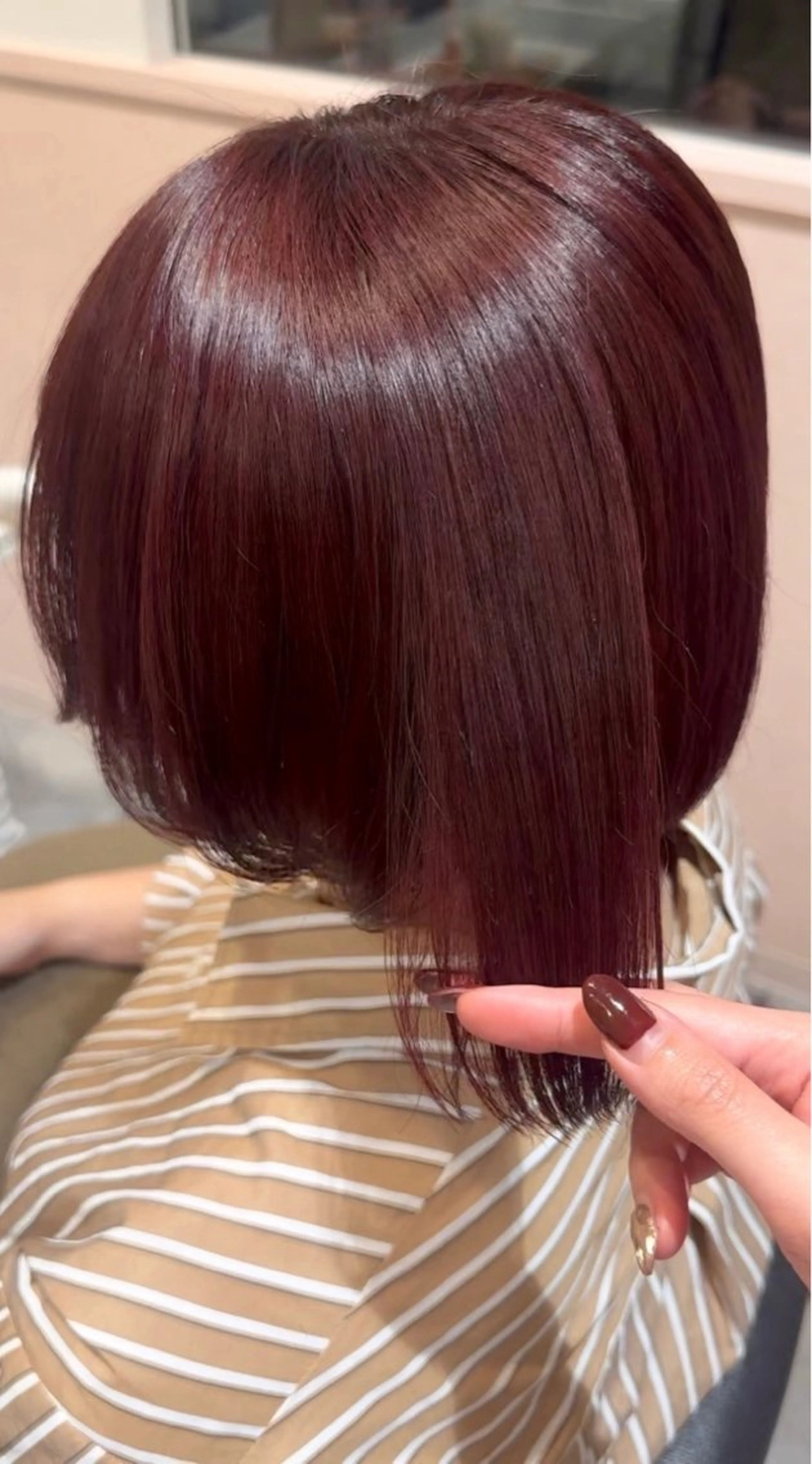 カラー La Bless所属・La Bless 難波 Manakaのヘアスタイル