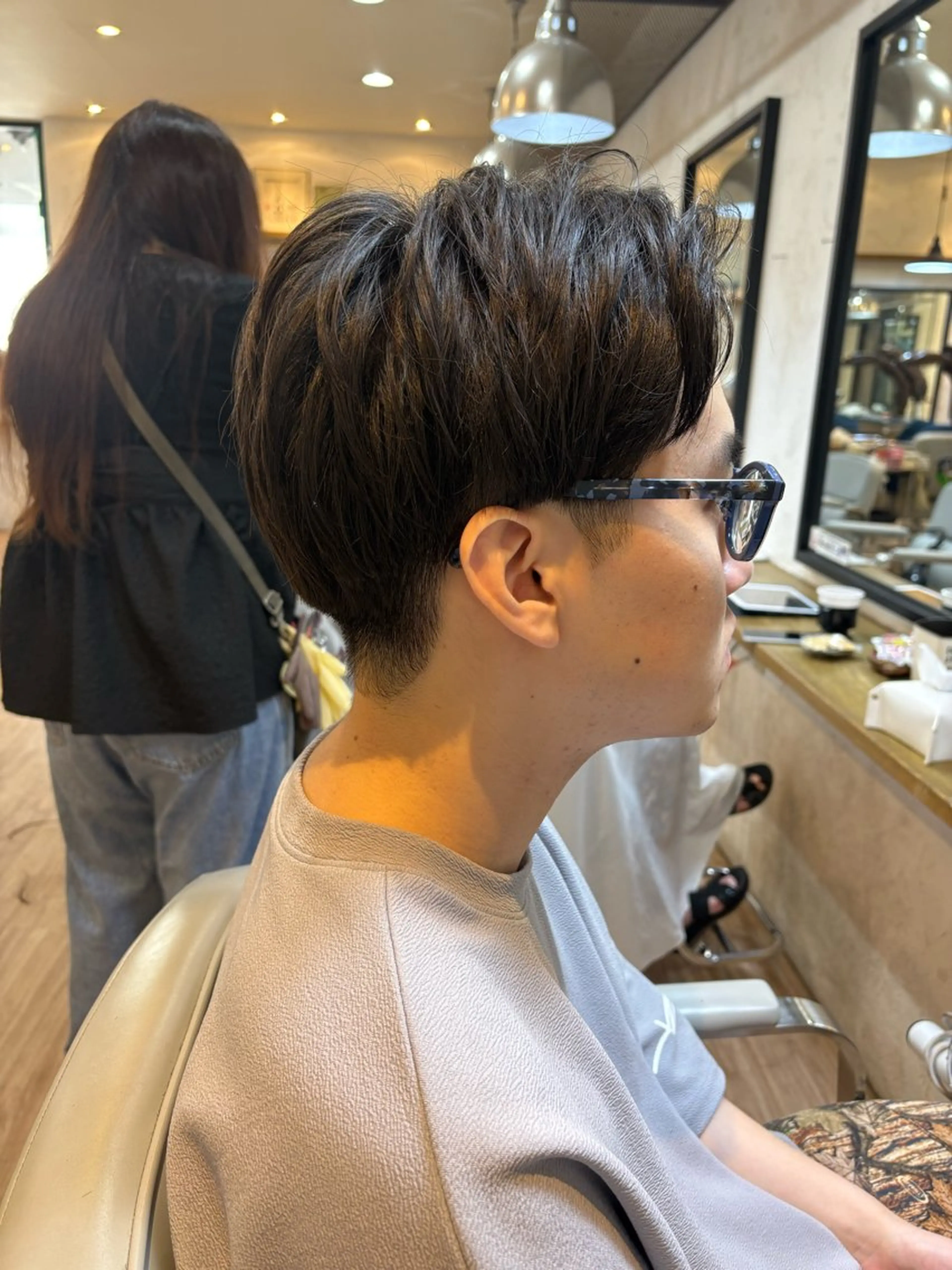 メンズ カット ヘッドスパ IRICO たまプラーザ所属・韓国ヘアー🇰🇷 MIWAのヘアスタイル