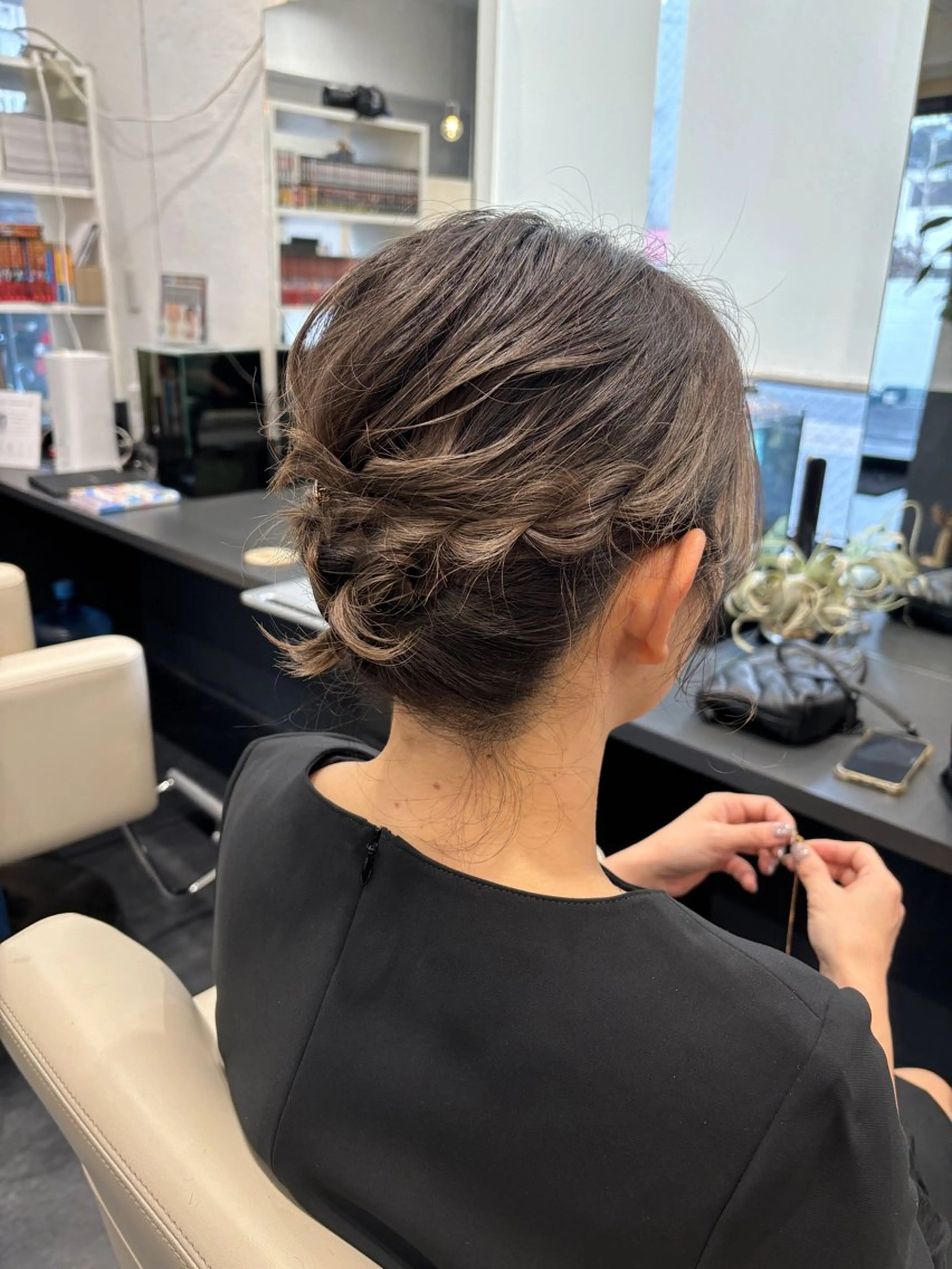 ヘアアレンジ ボブ miri.. yukinaのヘアスタイル