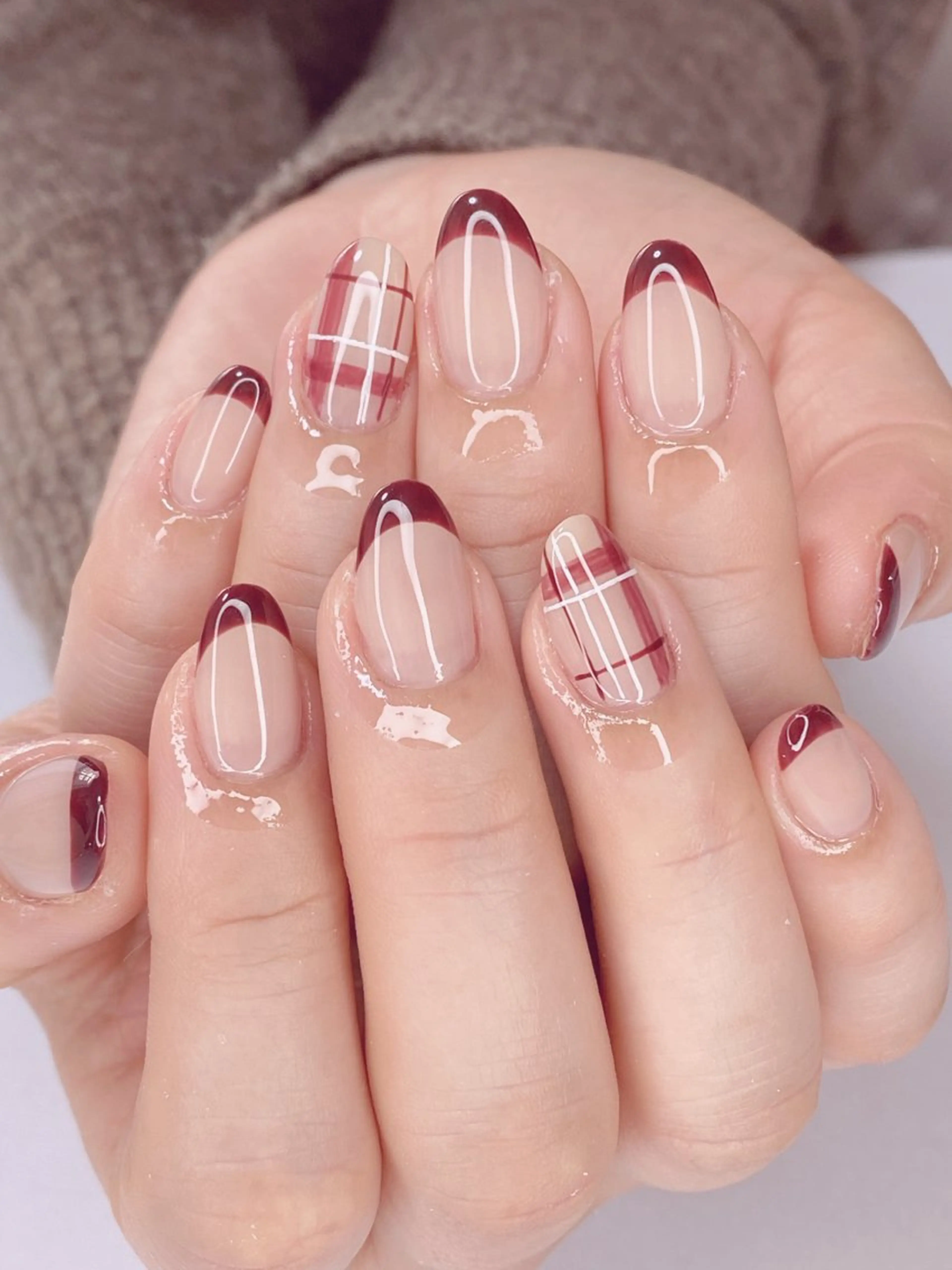 ネイル アートネイル オーロラネイル 桜ネイル クリアネイル フットネイル Nail Salon ertiのネイルデザイン