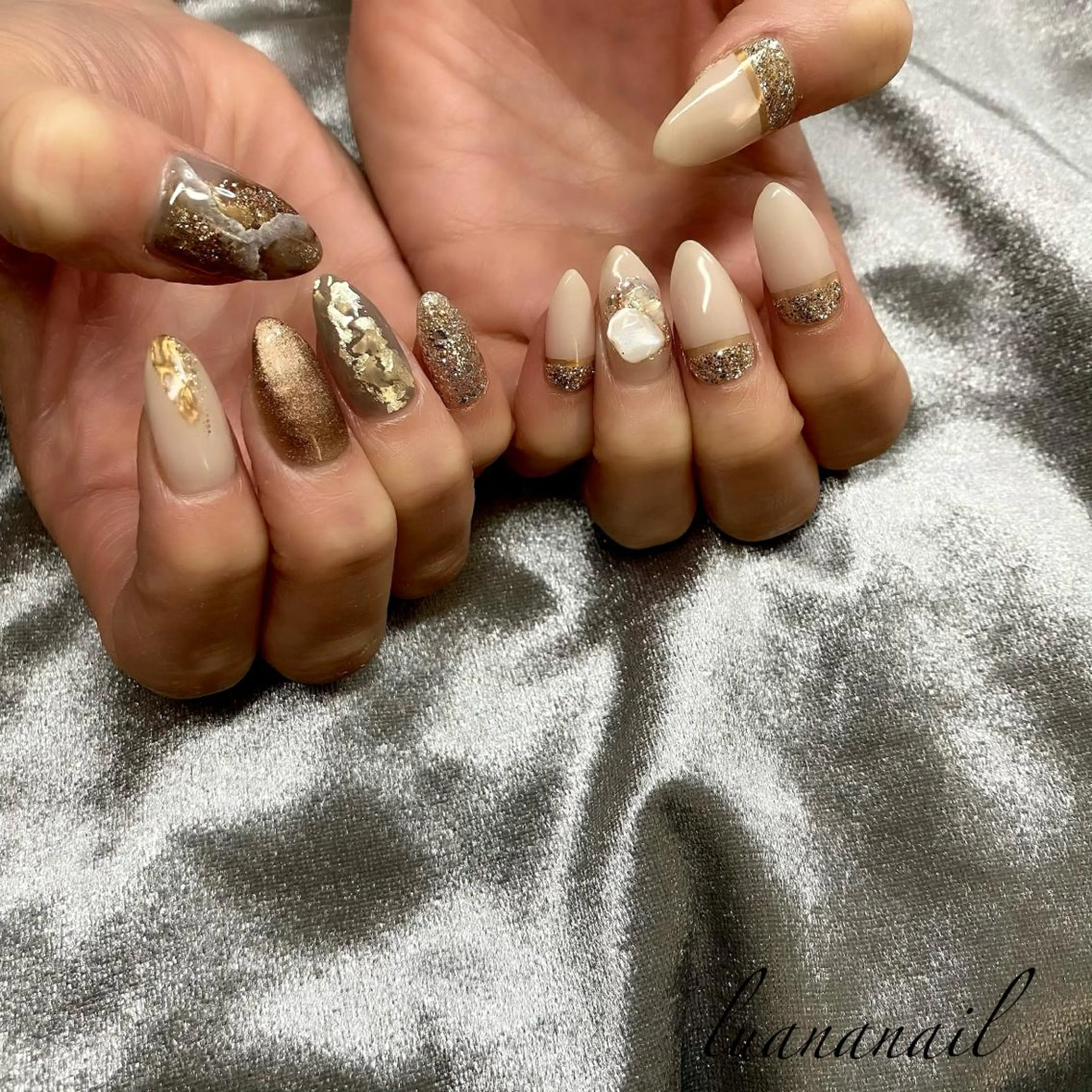 ネイル ハンドネイル luana nailのネイルデザイン