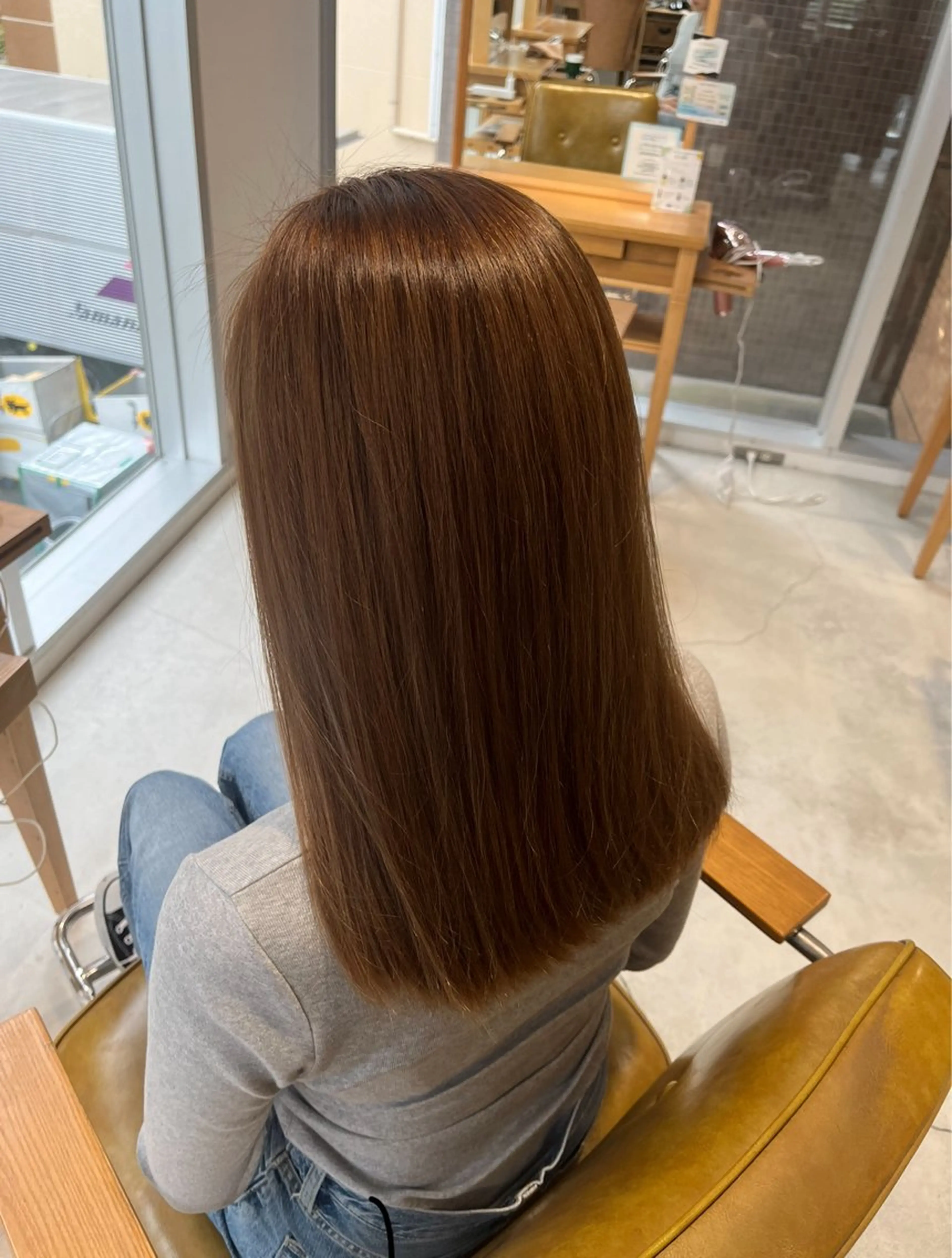 ロング カラー ヘアカラー 和泉田 真白のヘアスタイル
