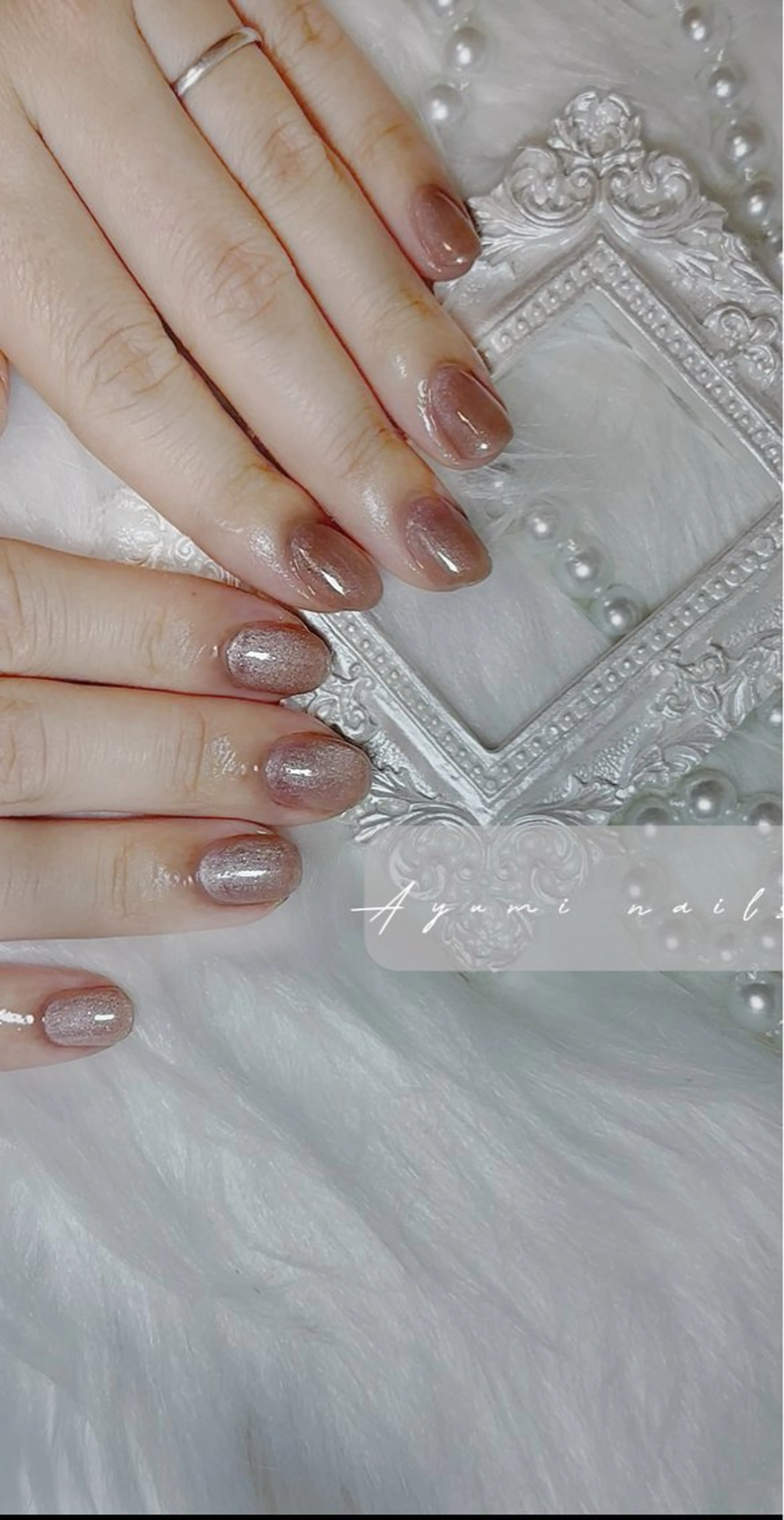 ネイル YUMI ニュアンスnailsのネイルデザイン