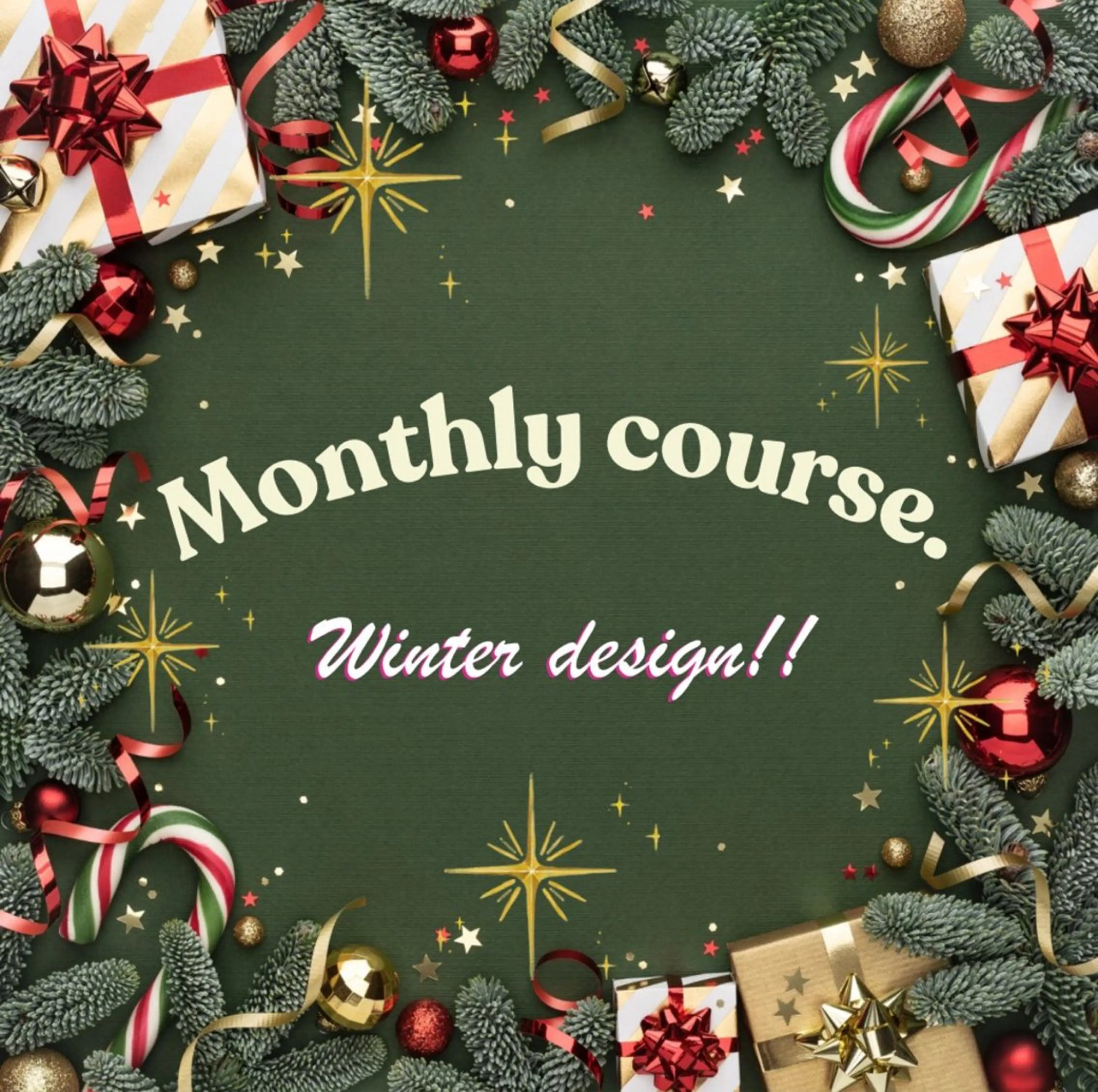 ネイル クリスマス Nail salon  Euphoria所属・Euphoria Sakiのネイルデザイン