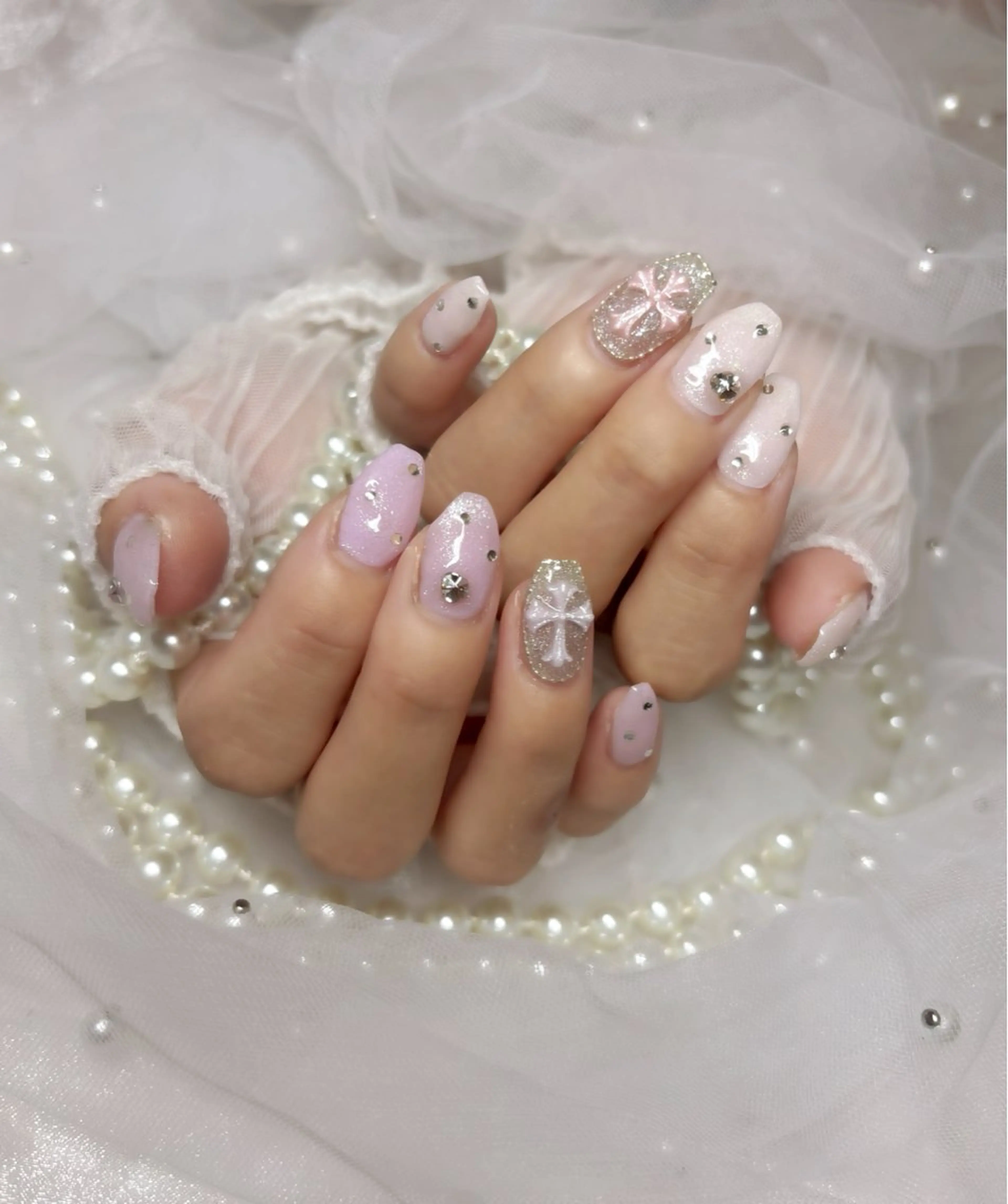 ネイル パステルネイル ハンドネイル Nail Salon macherieのネイルデザイン