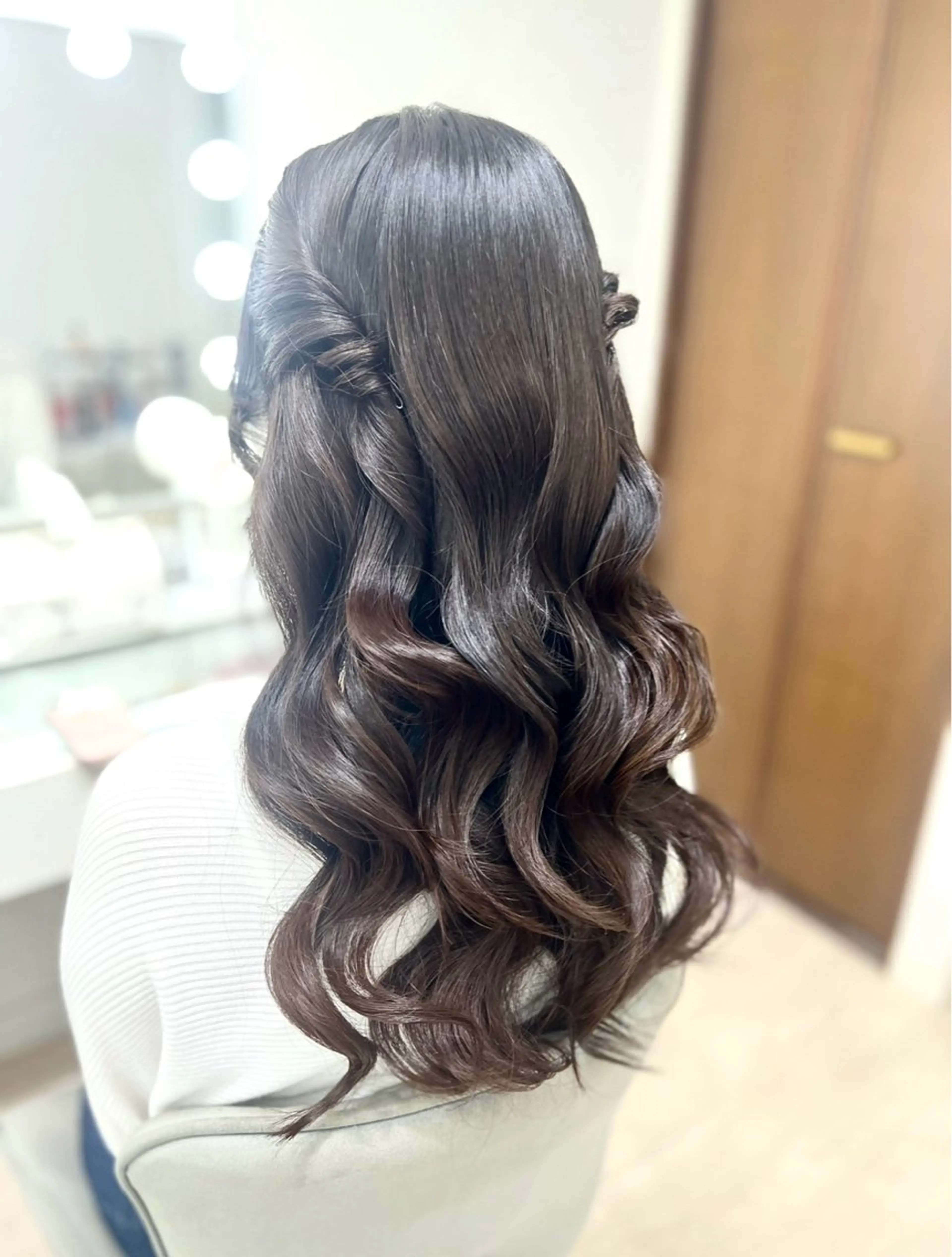 ロング ヘアセット ヘアセット/メイク 佐野 妃都美のヘアスタイル