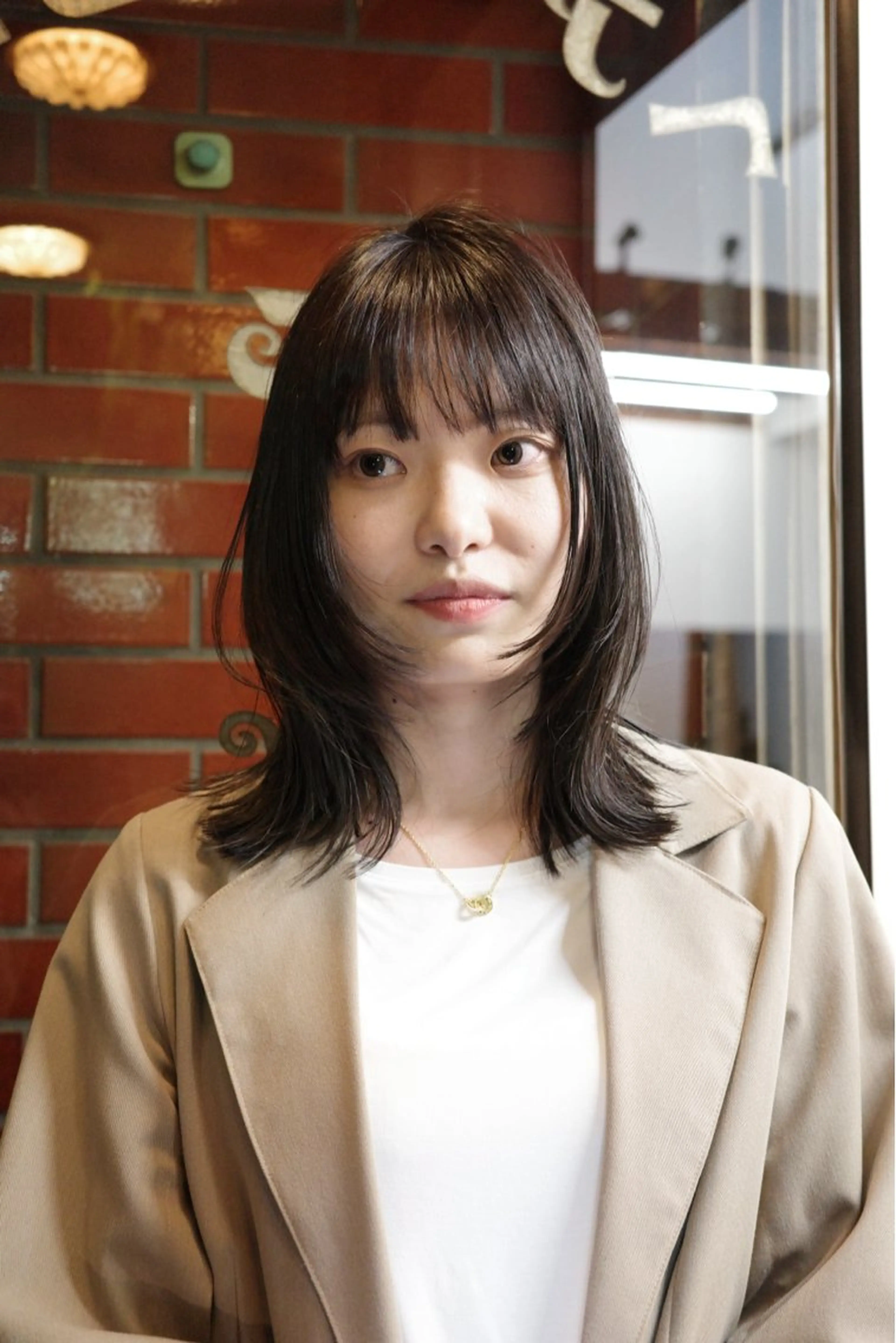 ミディアム Pluss Teru Biyousitsu所属・薮下 愛のヘアスタイル