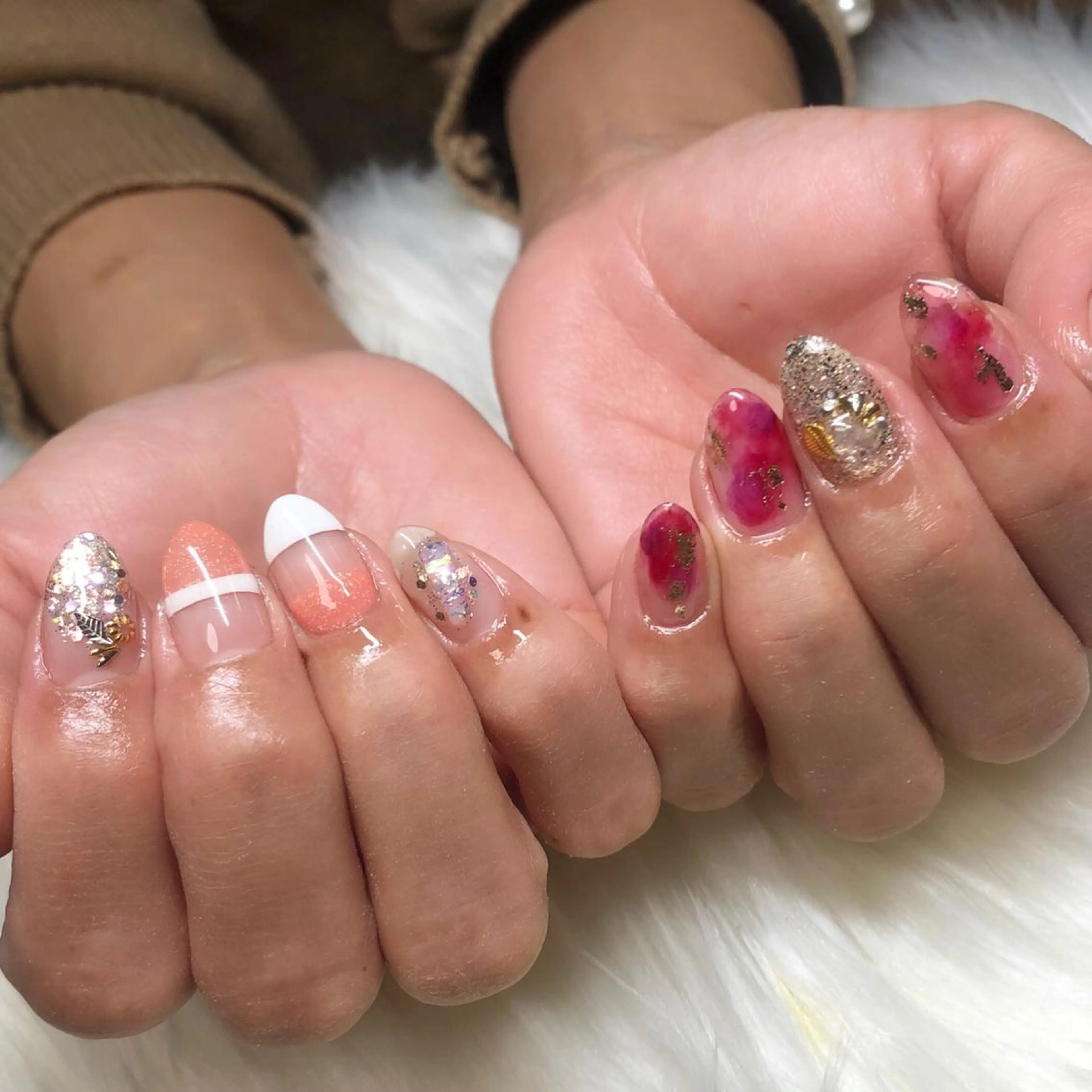 ネイル ハンドネイル instinkt_ Mio Mizunoのネイルデザイン