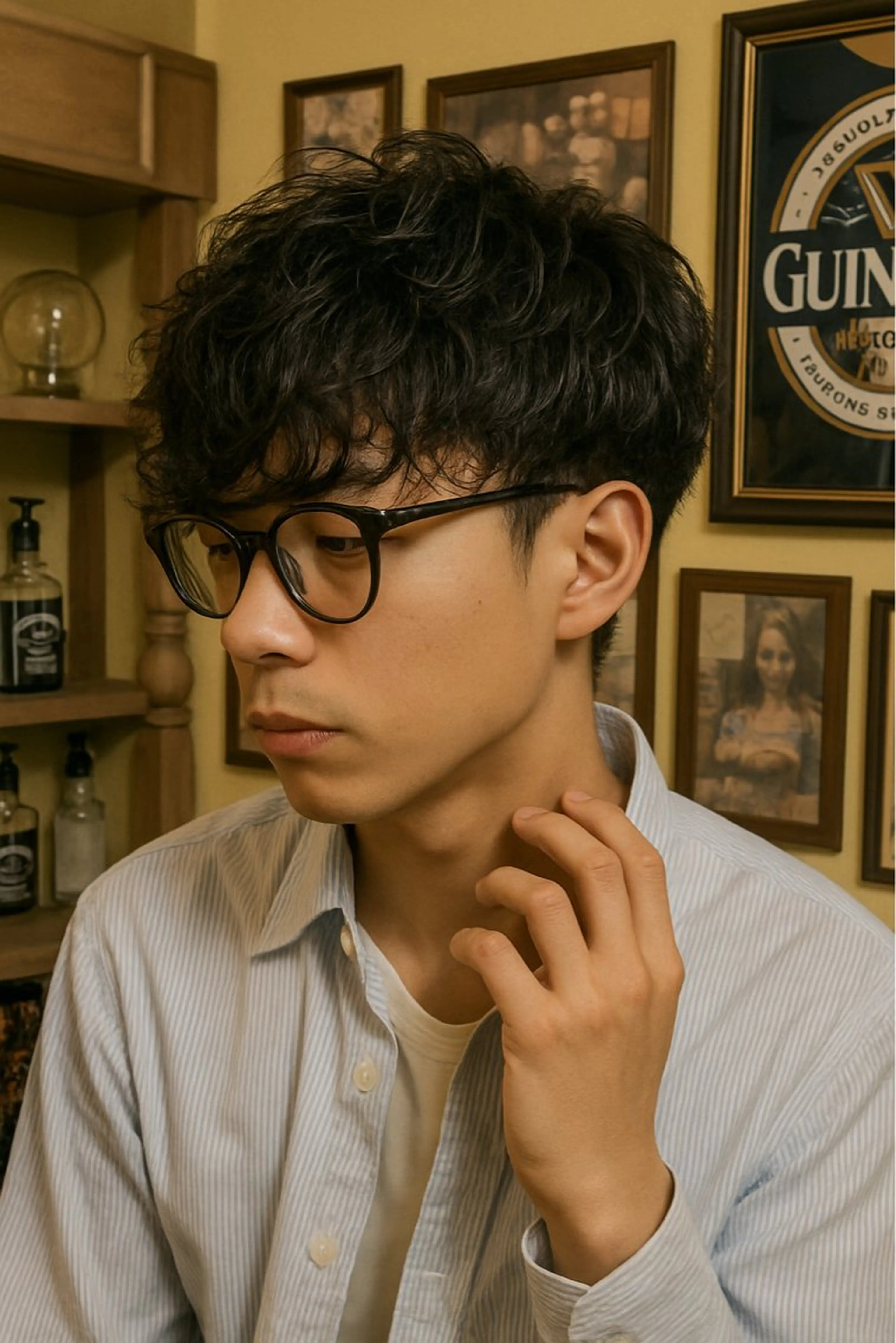 ショート TOKYO BARBER VASH所属・田中 大地のヘアスタイル