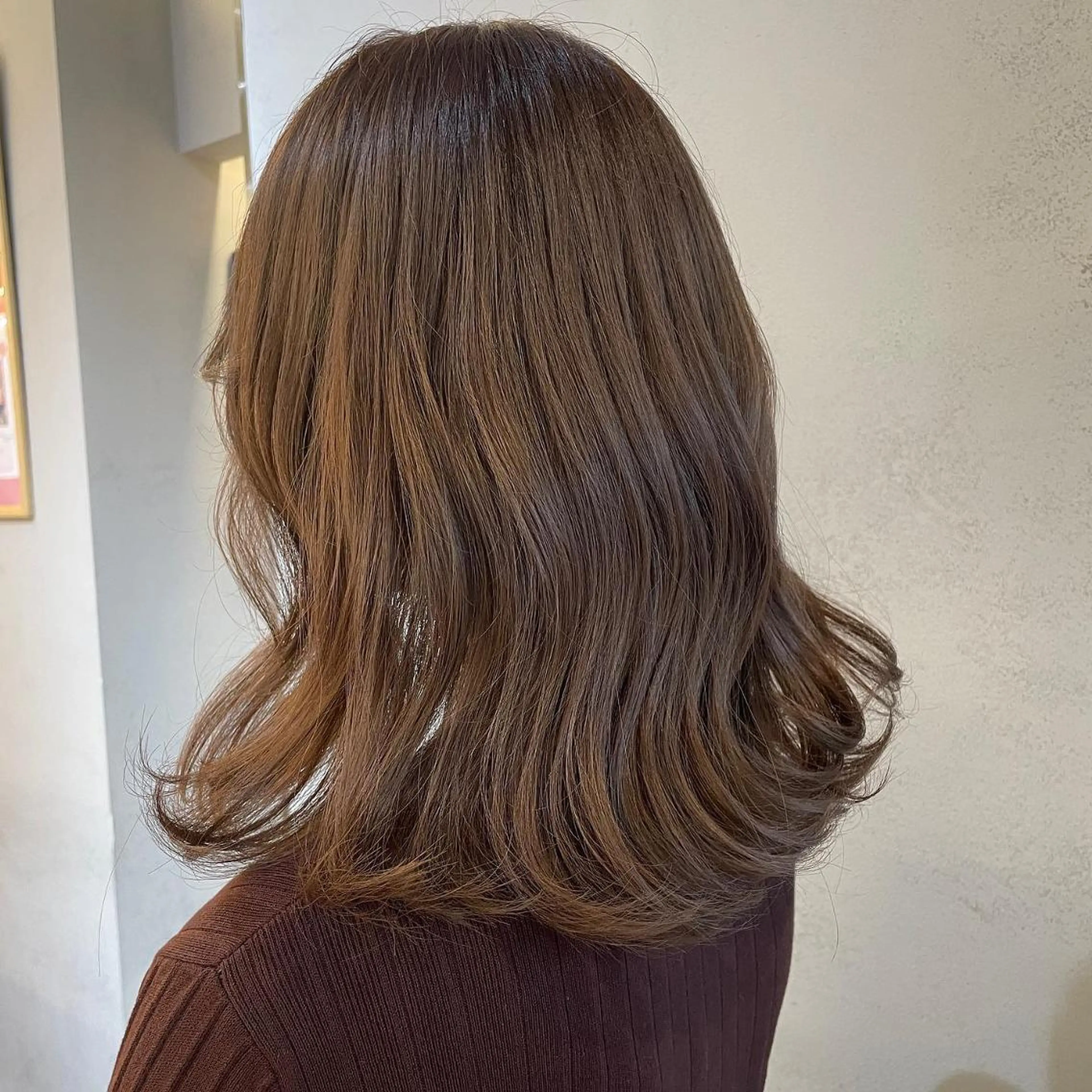 カラー ヘアアレンジ ベージュカラー ブリーチ 透明感カラー イルミナカラー ブリーチなしカラー 𝙢𝙞𝙮𝙪🎀 girly hairのヘアスタイル