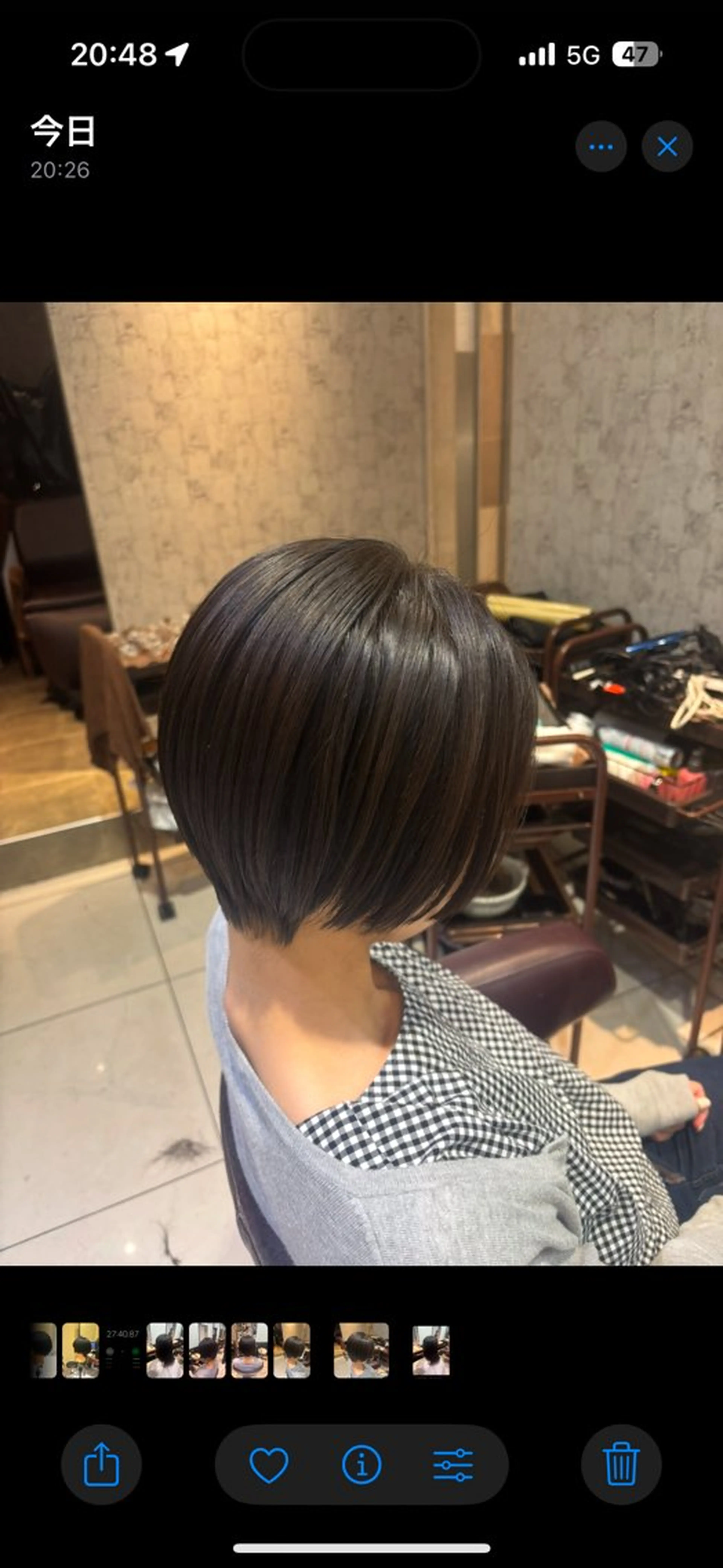 ショート Ricona🦋 /カラー/モデル募集のヘアスタイル