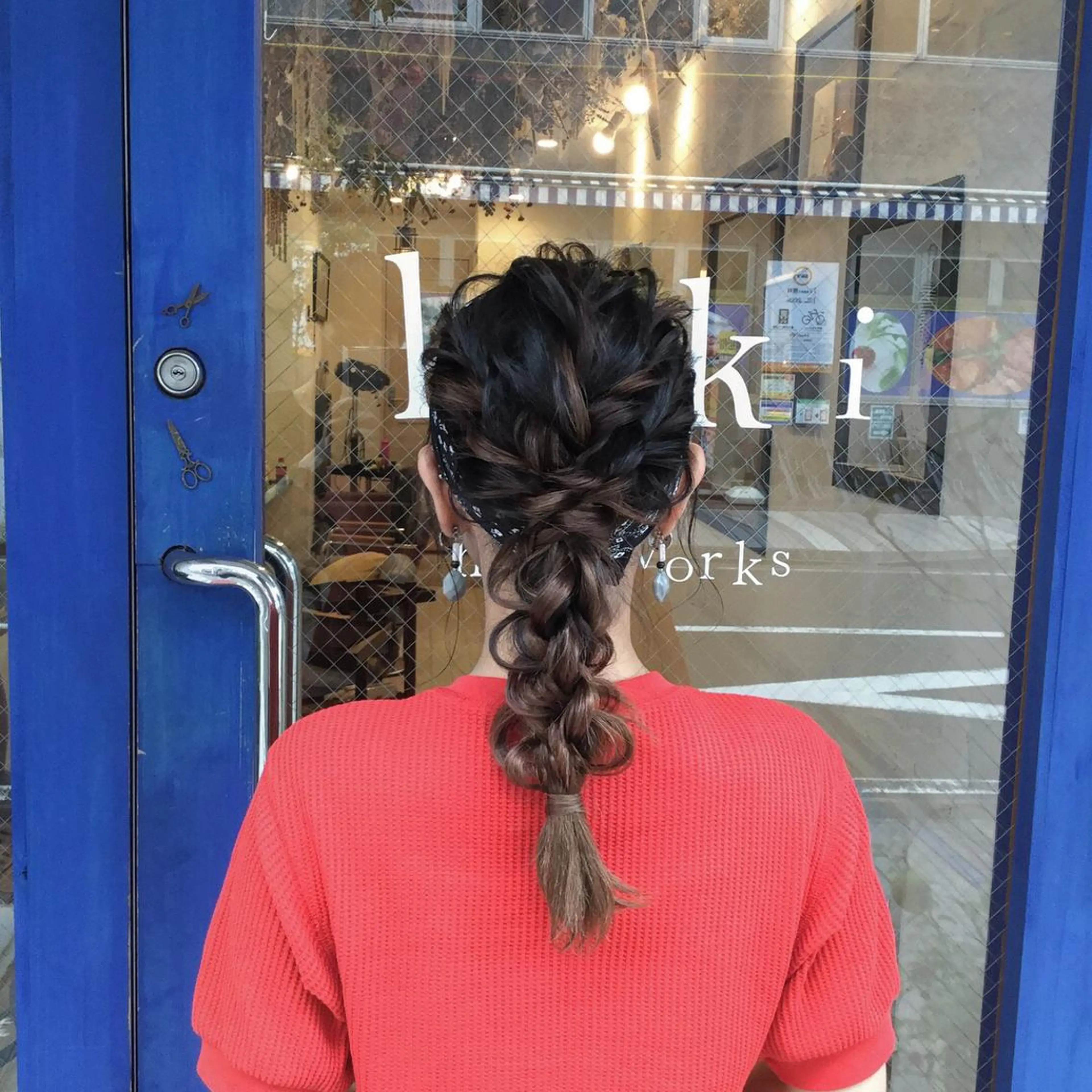 ロング カラー ヘアアレンジ 髪の悩みを解決！ 那須達敦のヘアスタイル