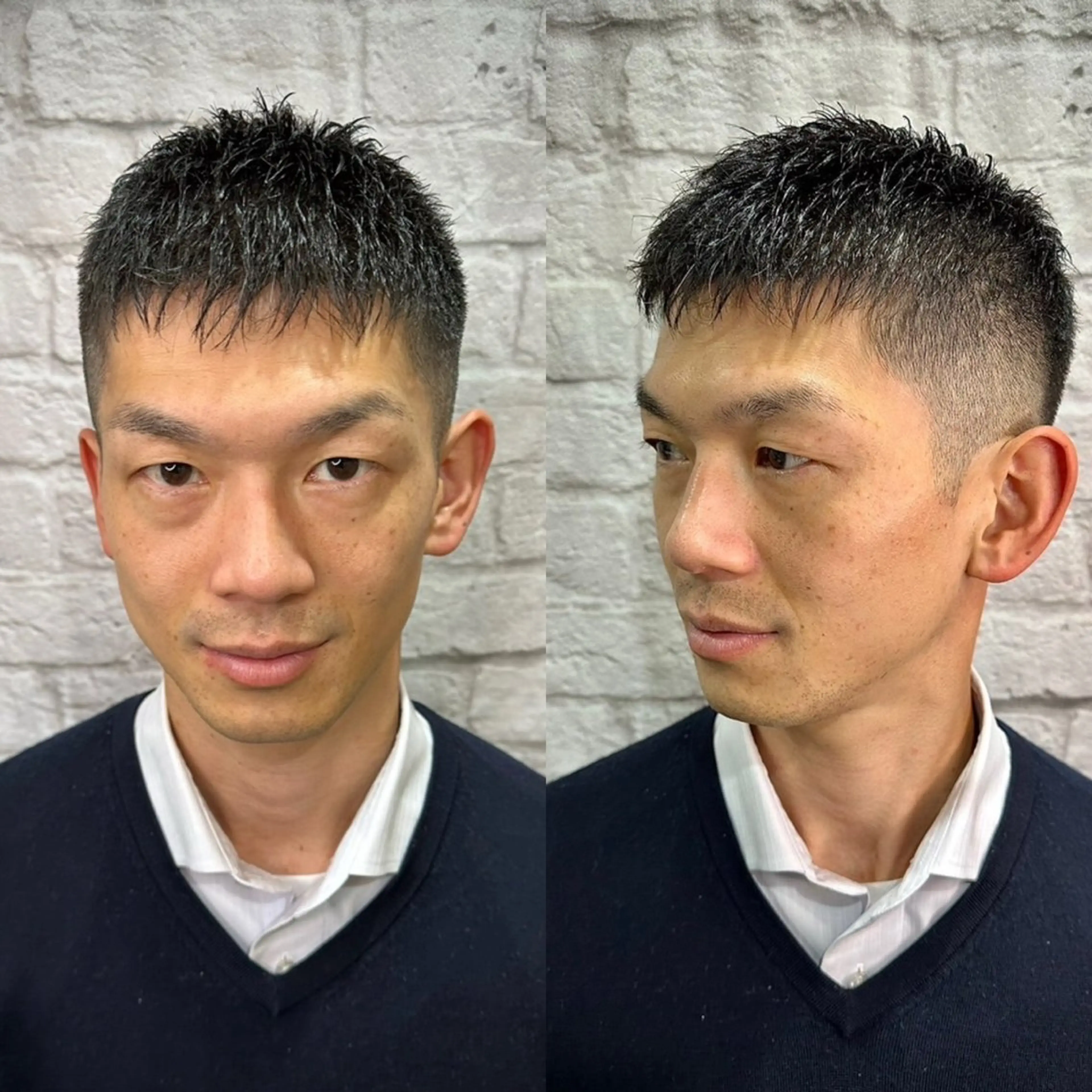 ショート 田中 連のヘアスタイル