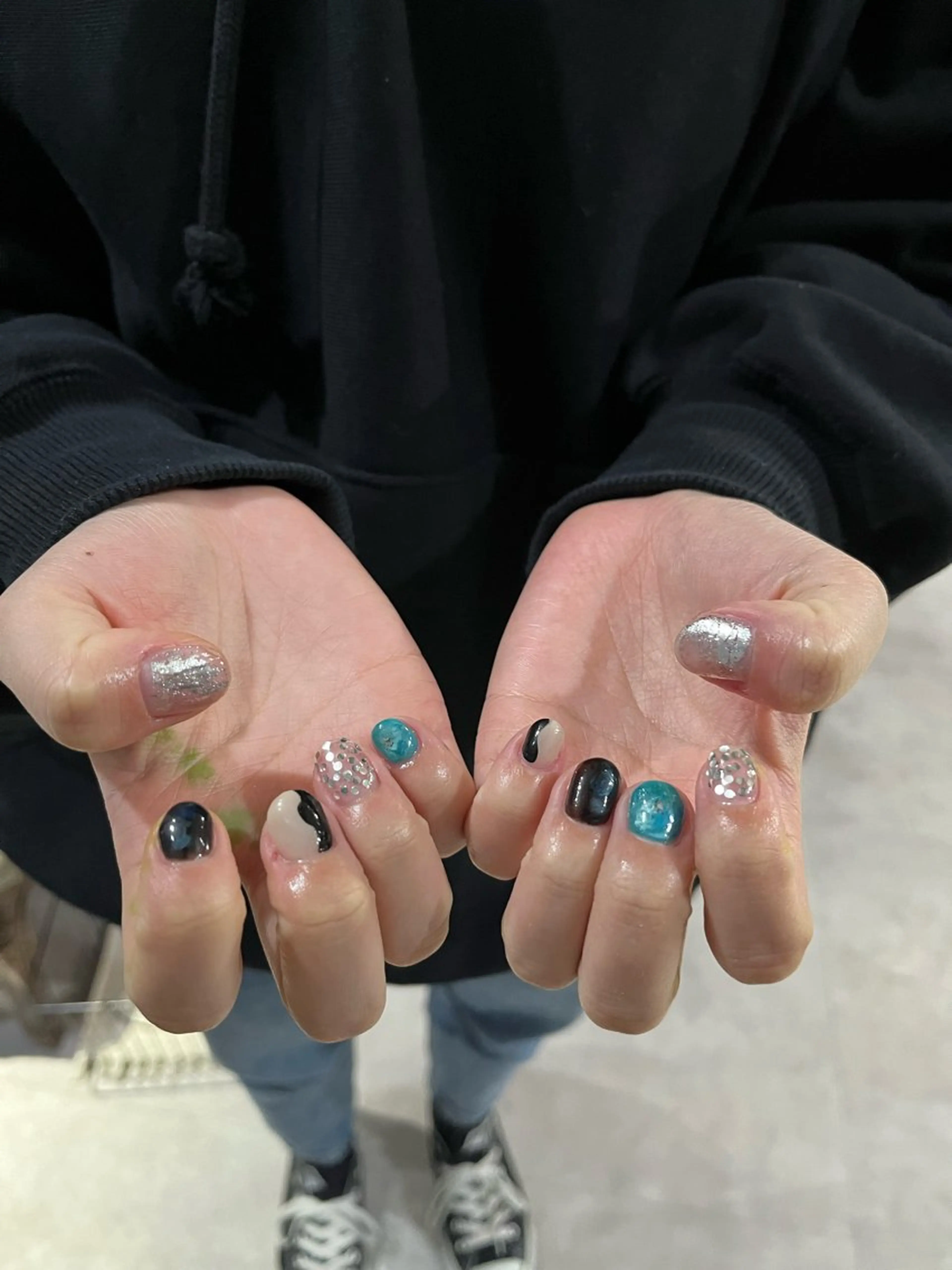 ネイル ゆびノさき 天王寺のネイルデザイン