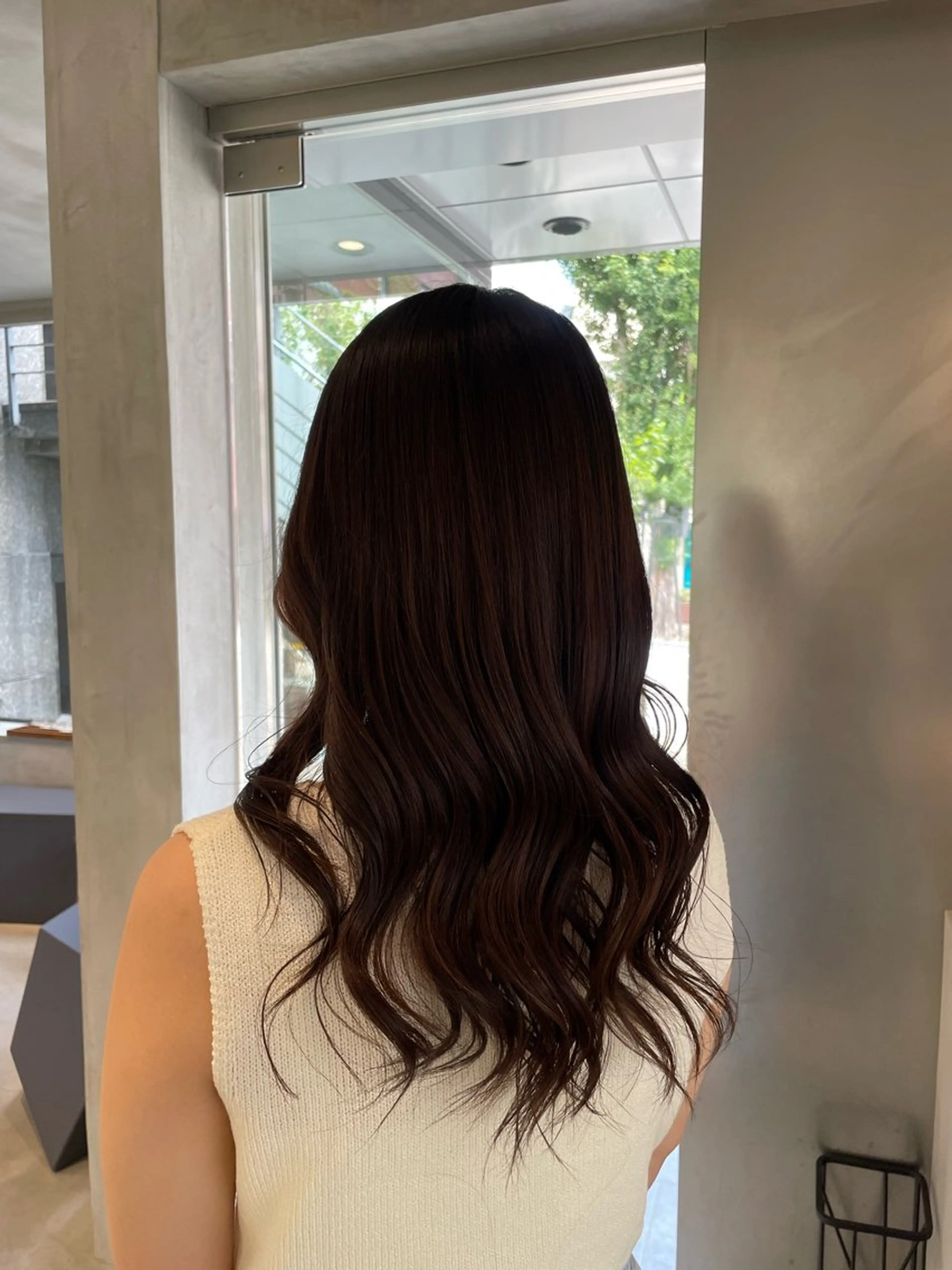 ロング カラー 頼金 愛海のヘアスタイル