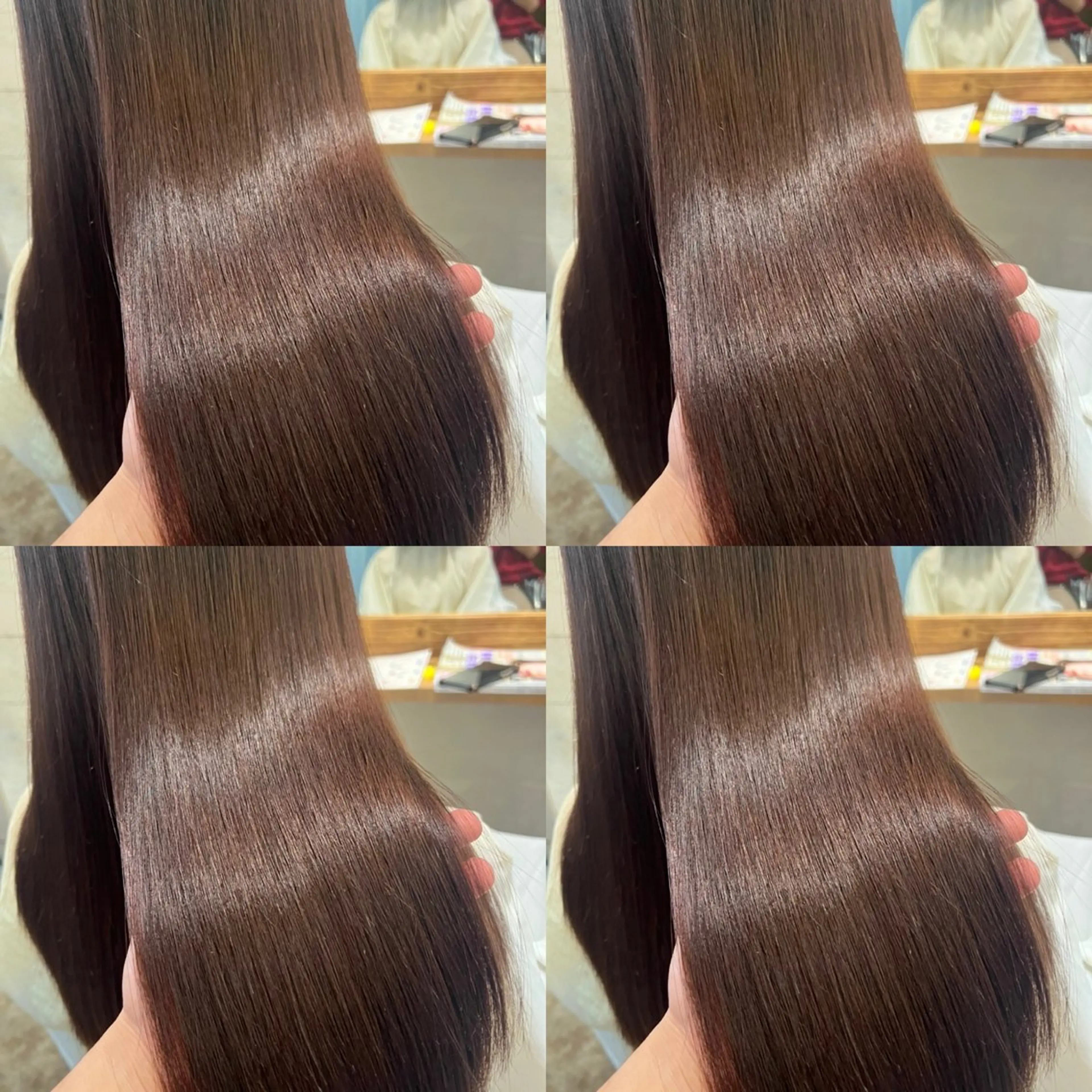ロング カラー ブラウンカラー チョコレートブラウン 髪質改善 カット ヘアカラー トリートメント 韓国レイヤー× 髪質改善✨店長/純大のヘアスタイル