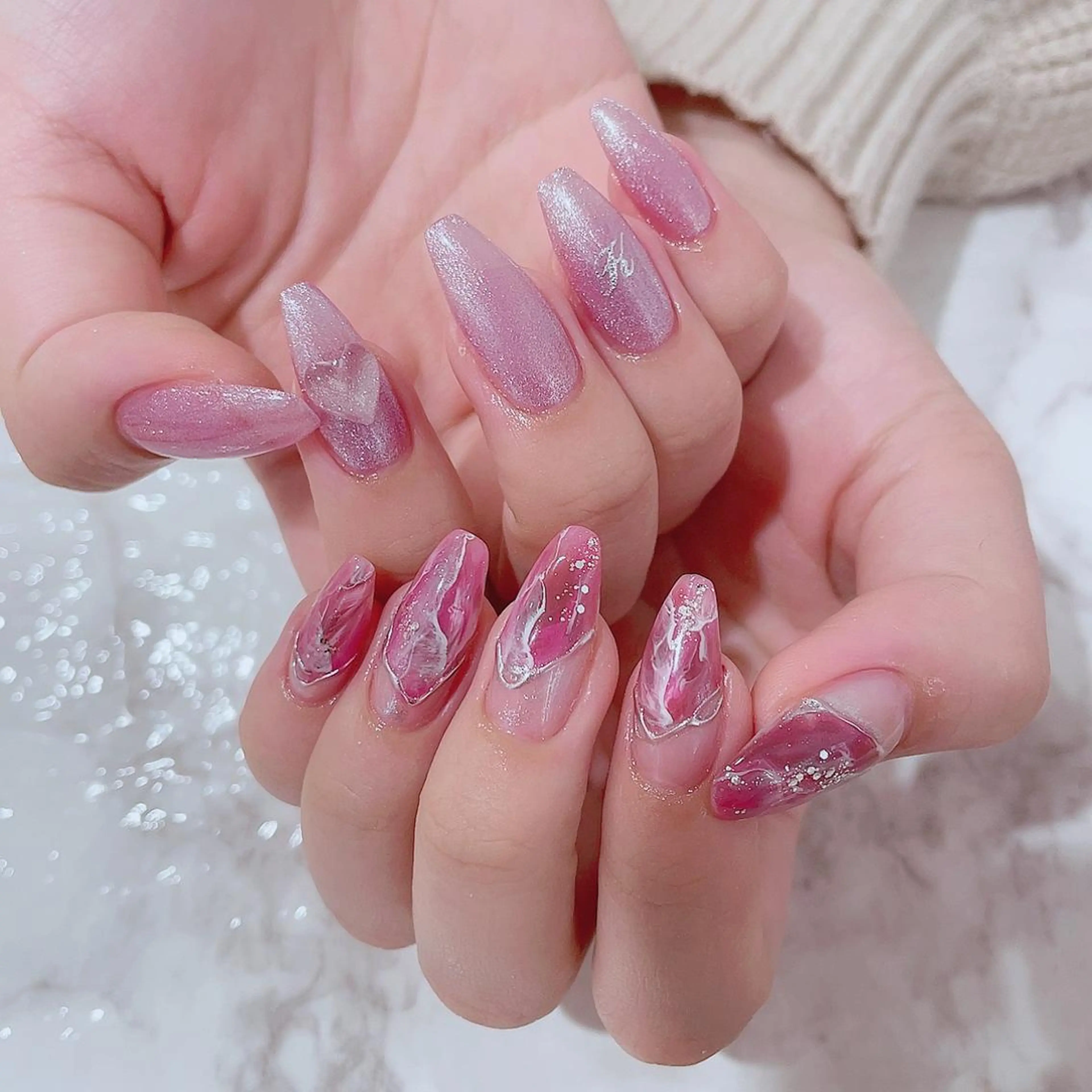 ネイル ハンドネイル ハンドケア nailsalon SuMILEのネイルデザイン