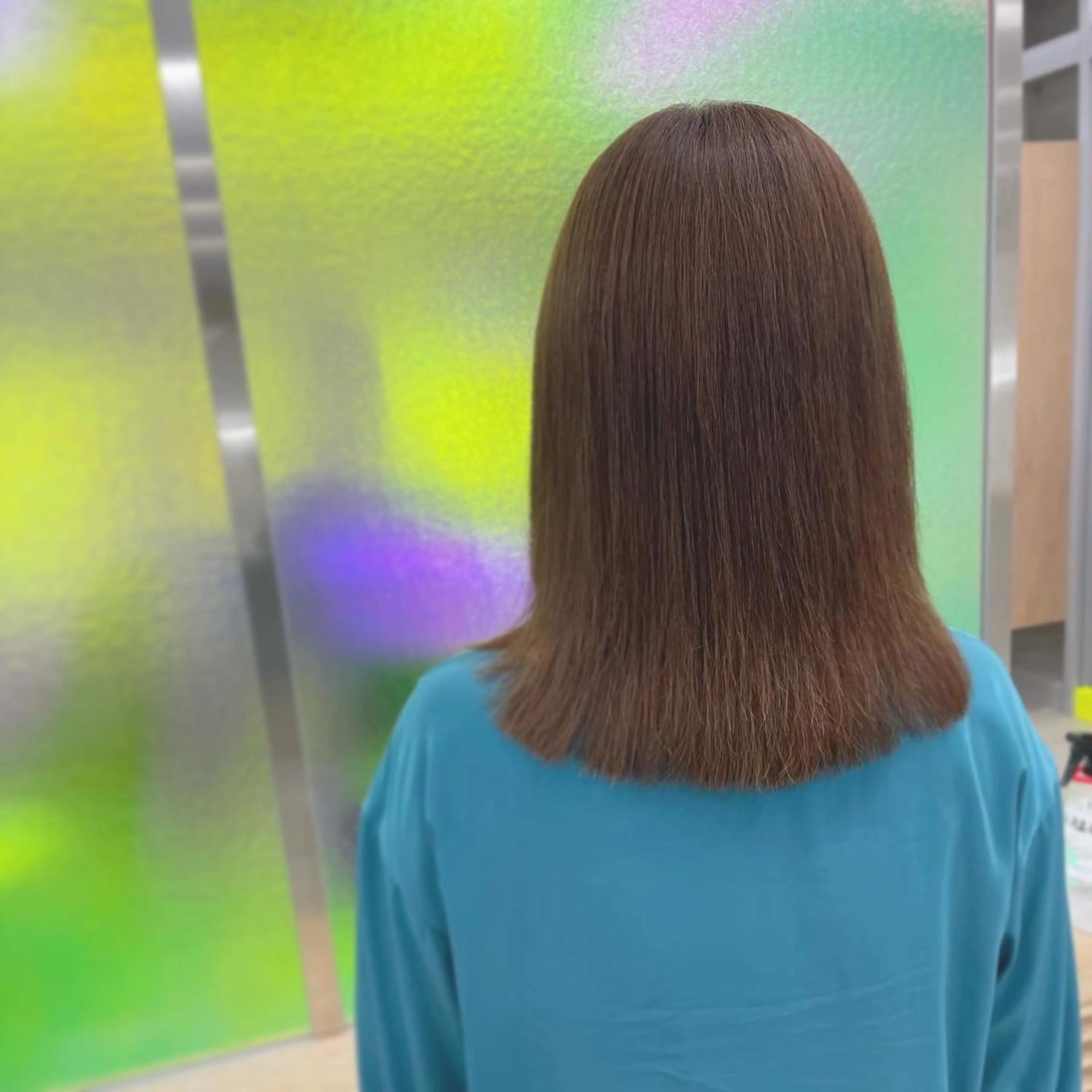 ミディアム カラー パーマ ヘアアレンジ ネイル マツエク・マツパ ミディアムパーマ ケアカラー 髪質改善 縮毛矯正 トリートメント カット 縮毛矯正 トリートメント Beauty＆Relaxation MEGUMI所属・MEGUMI megumiのヘアスタイル