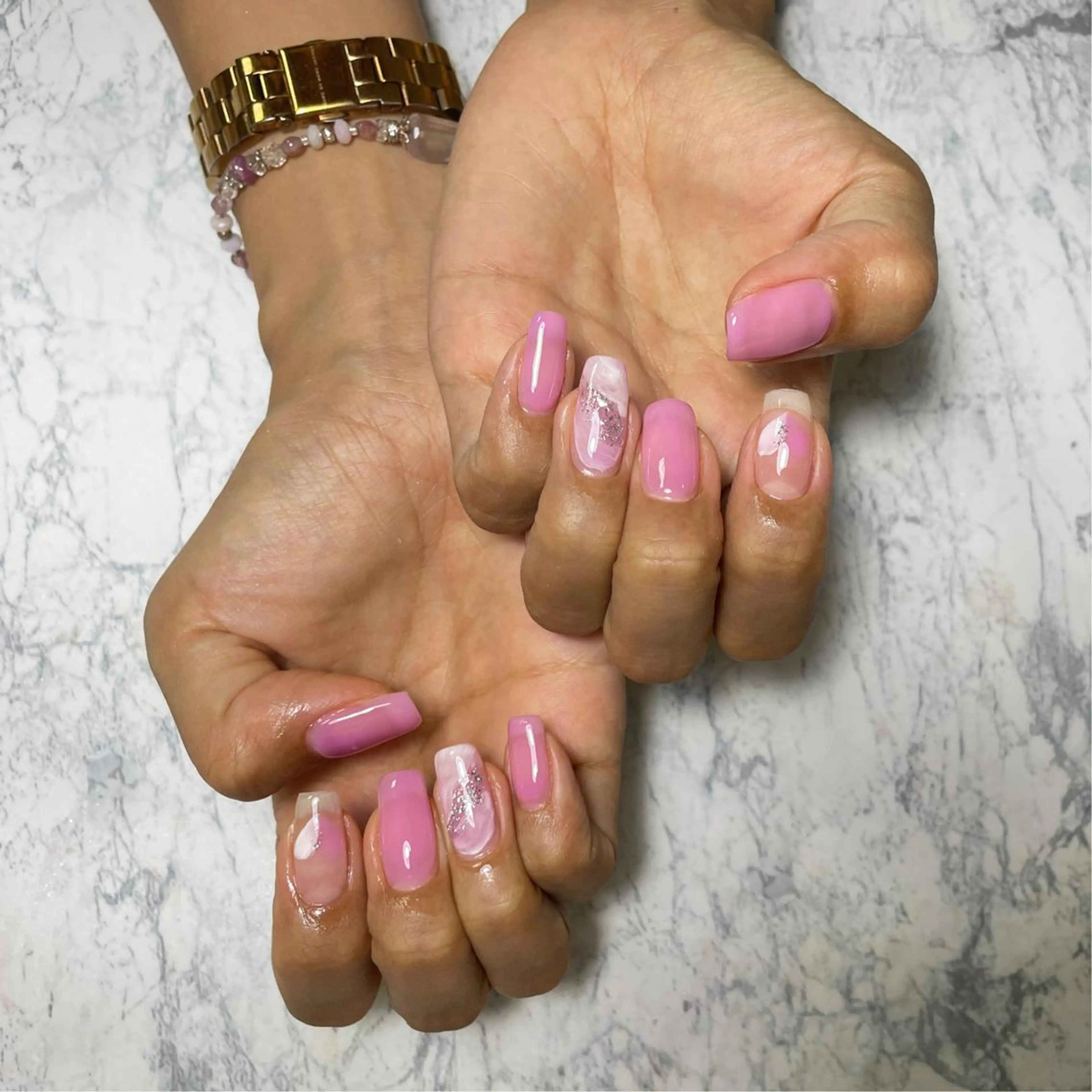 ネイル ハンドネイル lucky シュウのネイルデザイン