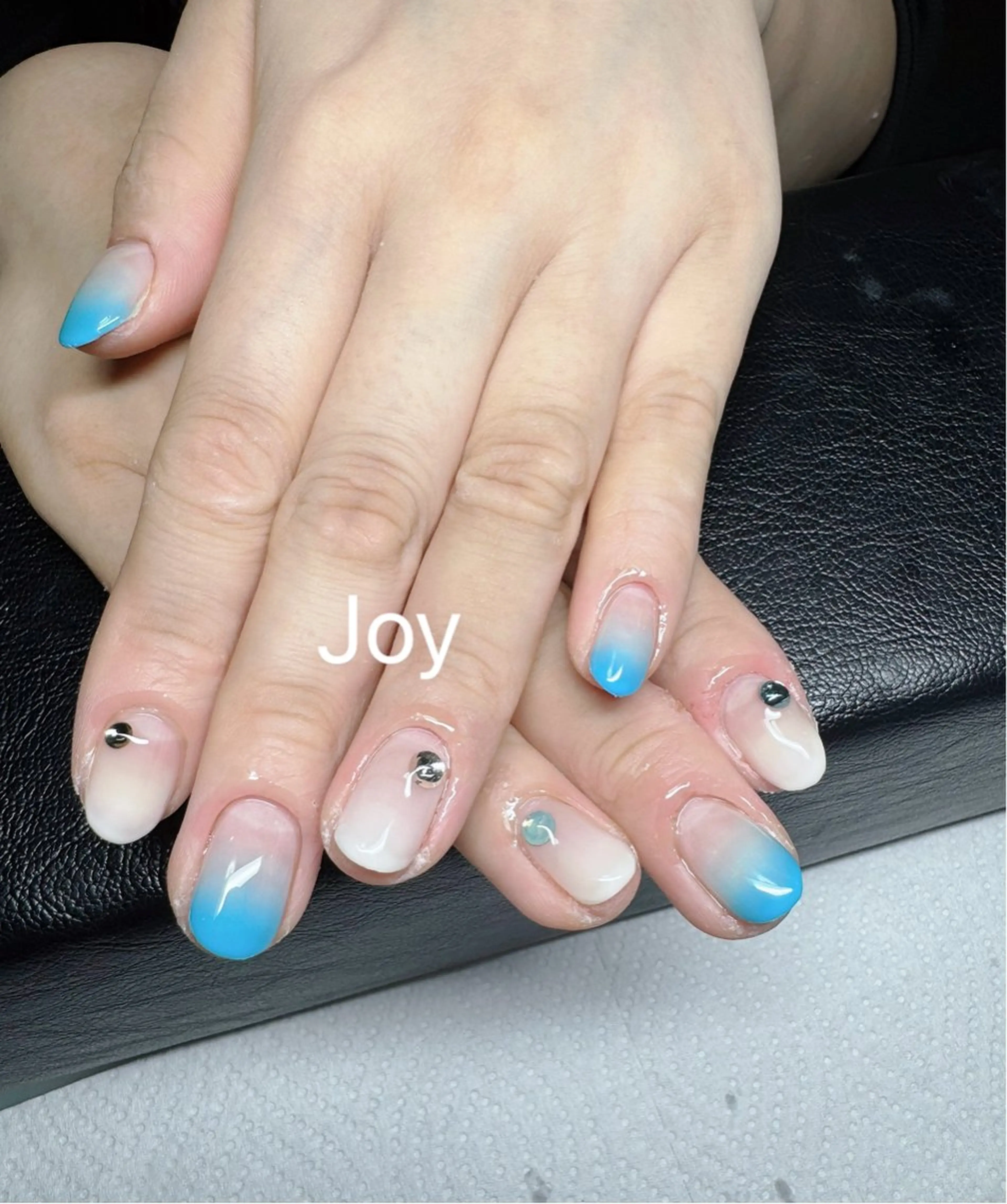 ネイル ジェルネイル シンプルネイル ストーンネイル Nail Salon JOYのネイルデザイン