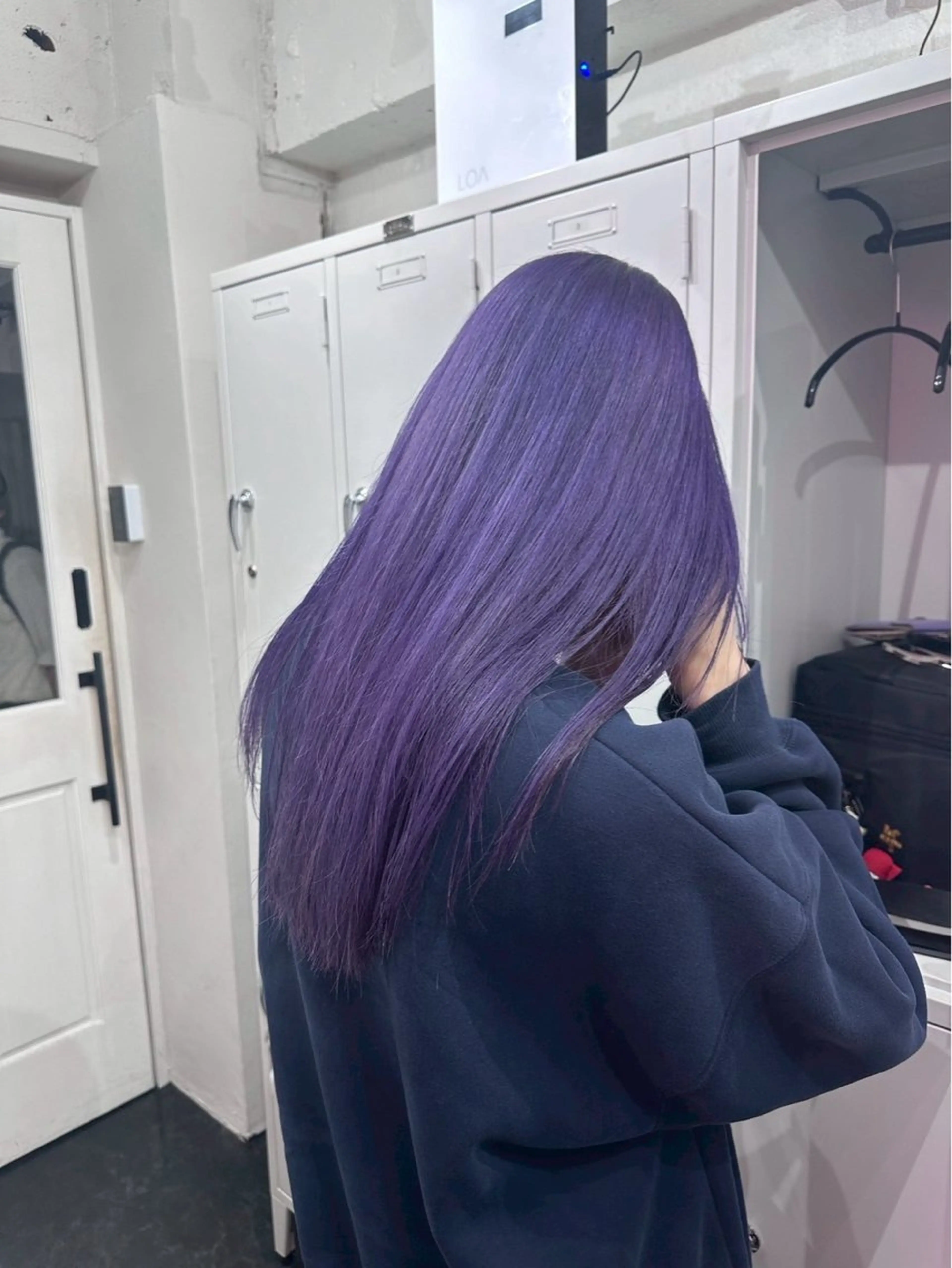 🍇パープル系限定🫧【ブリーチカラー】＋2step treatmenの写真