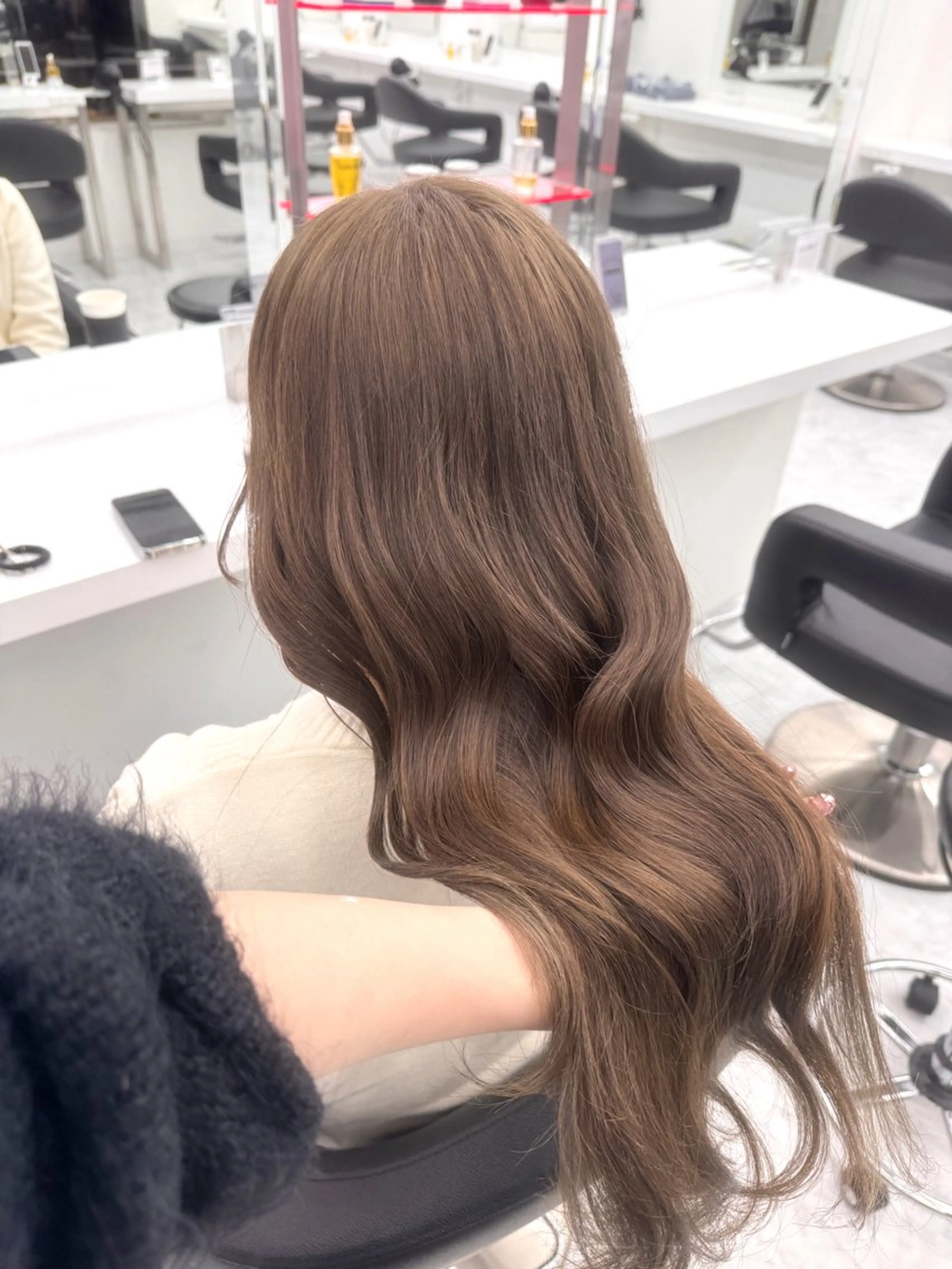 ロング カラー パーマ ヘアアレンジ メンズ キッズ ♥️韓国ヘア レイヤー♥️ゆりのヘアスタイル