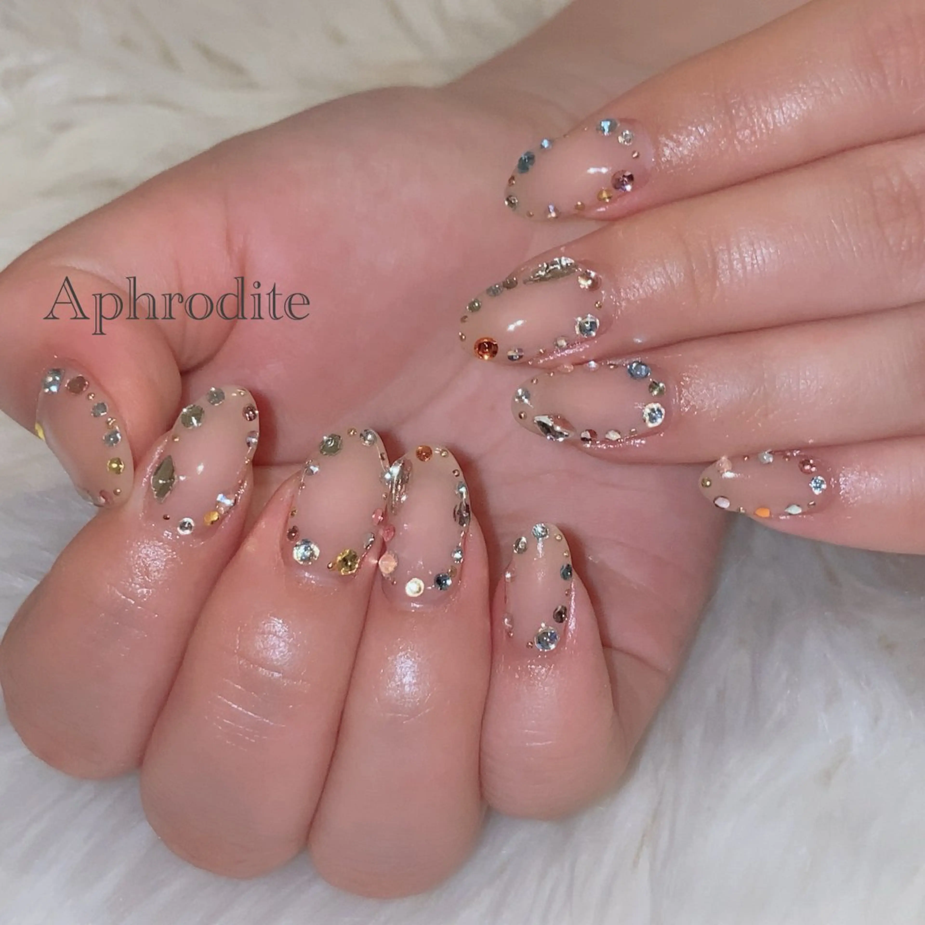 ネイル Aphrodite パラジェル認定サロンのネイルデザイン