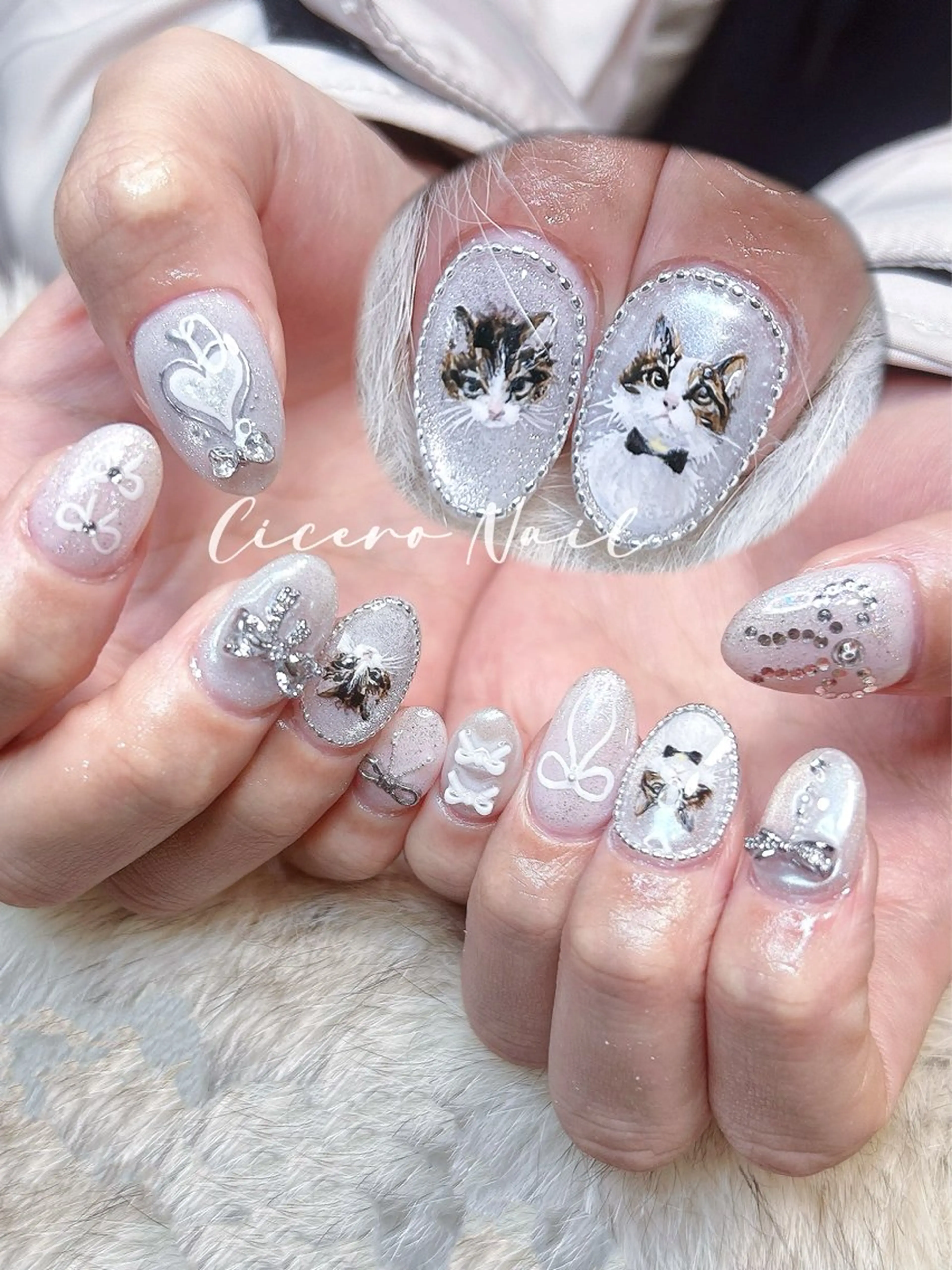ネイル アートネイル 持ち込み ハンドネイル Cicero Nailのネイルデザイン