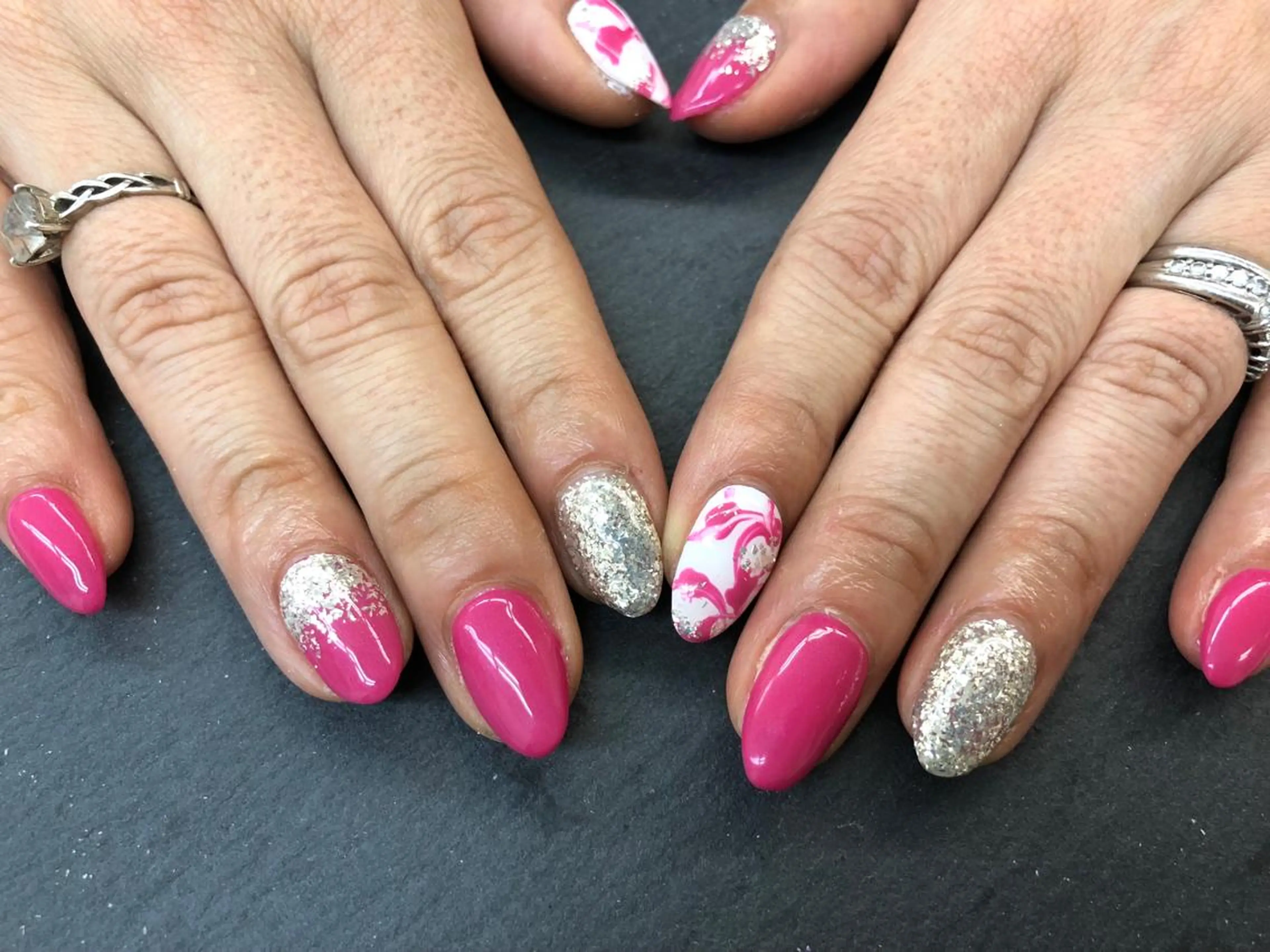 ネイル ピンク esNail&eye イーズネイル＆アイのネイルデザイン