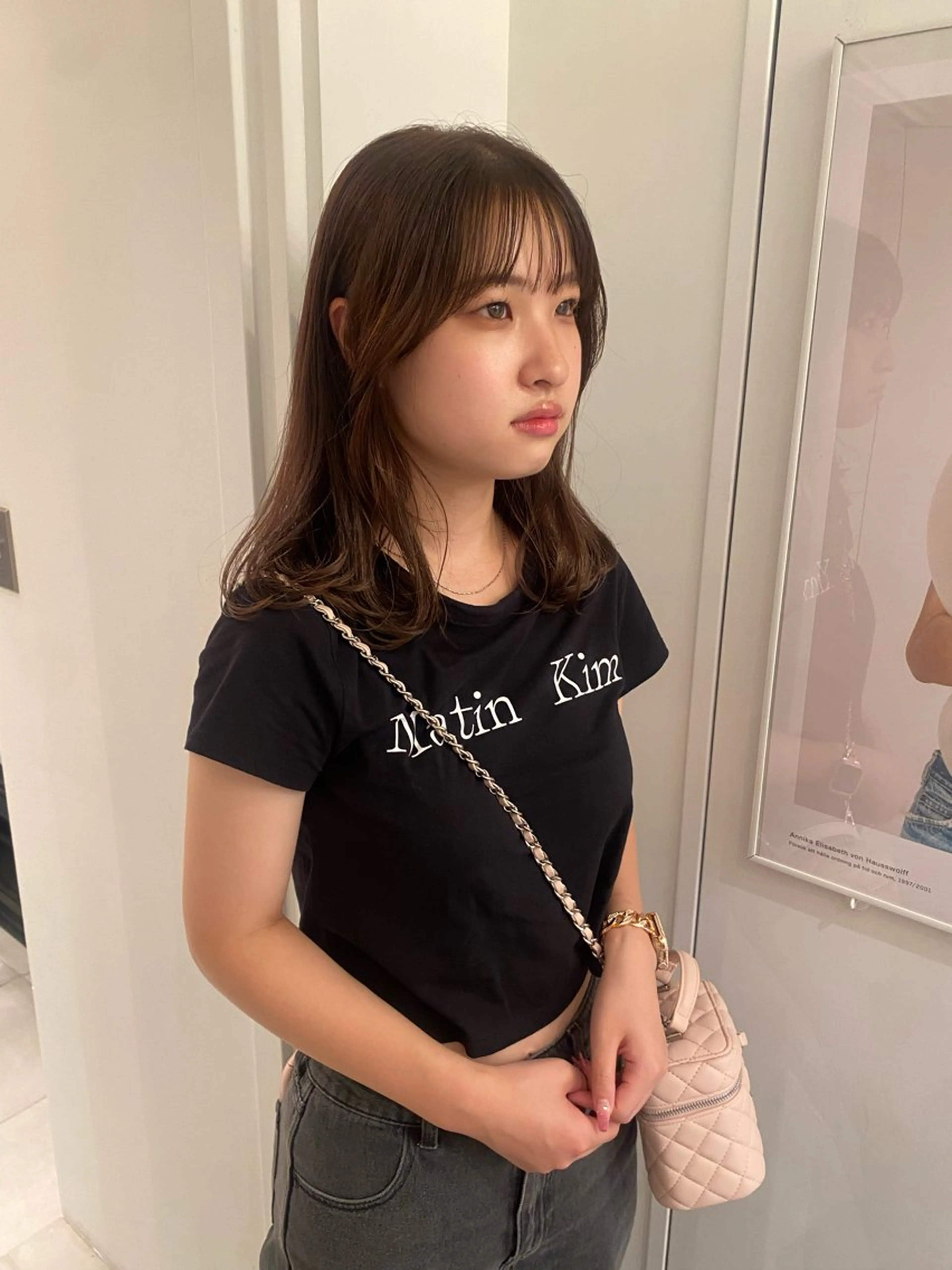 ミディアム カラー ヘアカラー riria/ボブ /ブラウンカラー🎀のヘアスタイル