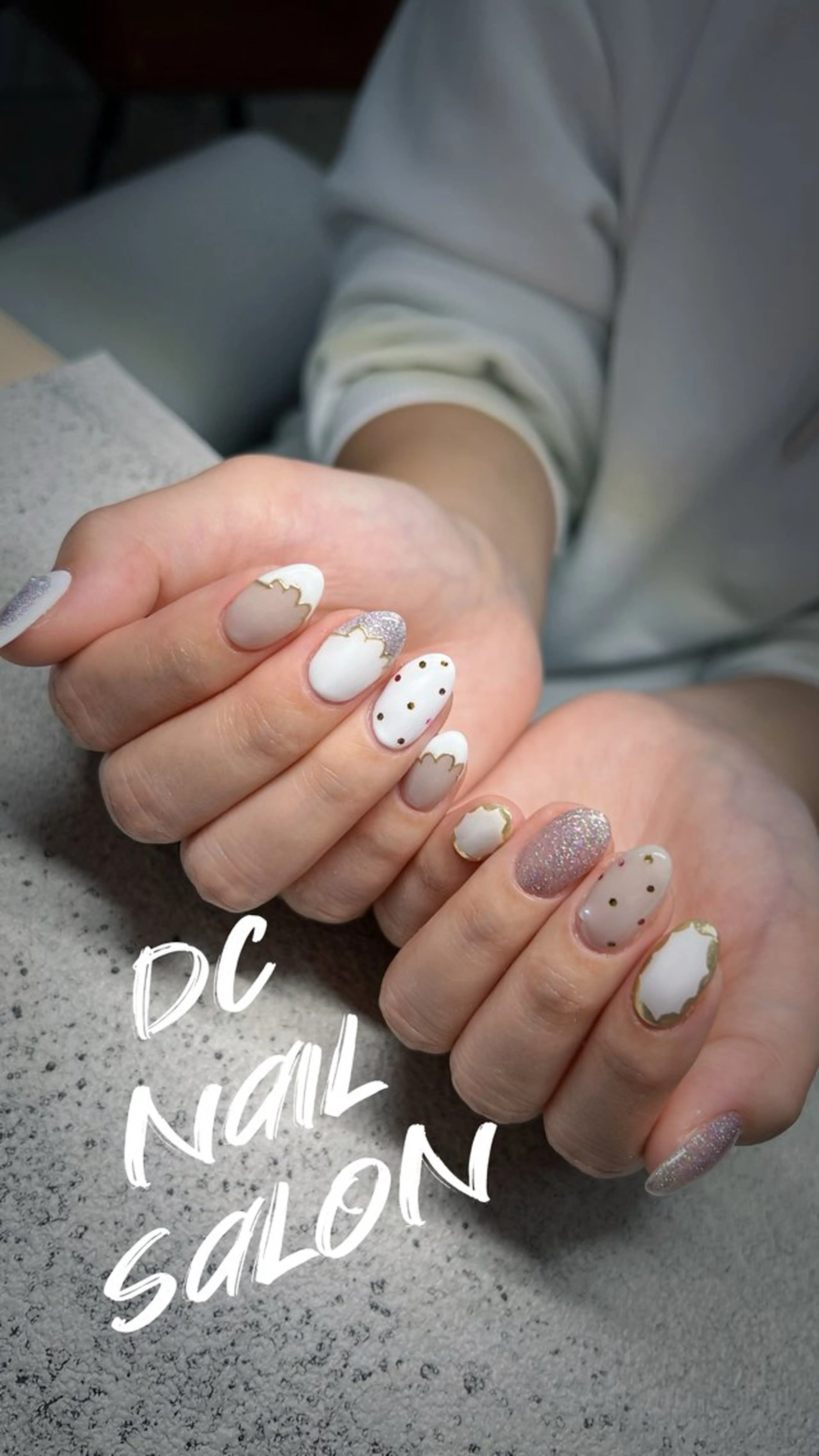 ネイル アートネイル 入学式 フレンチネイル ジェルネイル グラデーション ハンドネイル DC nail salonのネイルデザイン