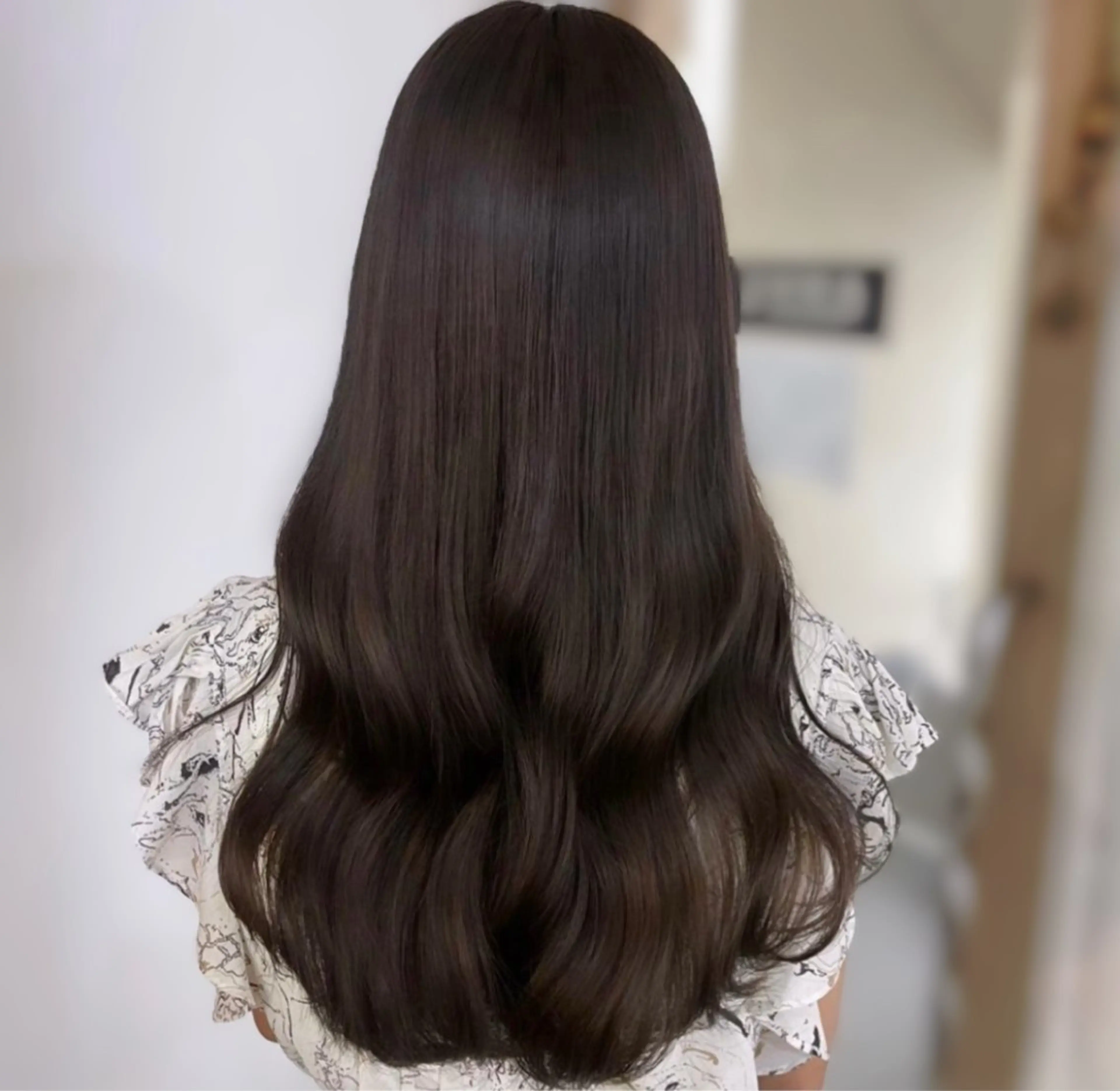 ロング ヘアカラー トリートメント オオニシ オト🐹のヘアスタイル