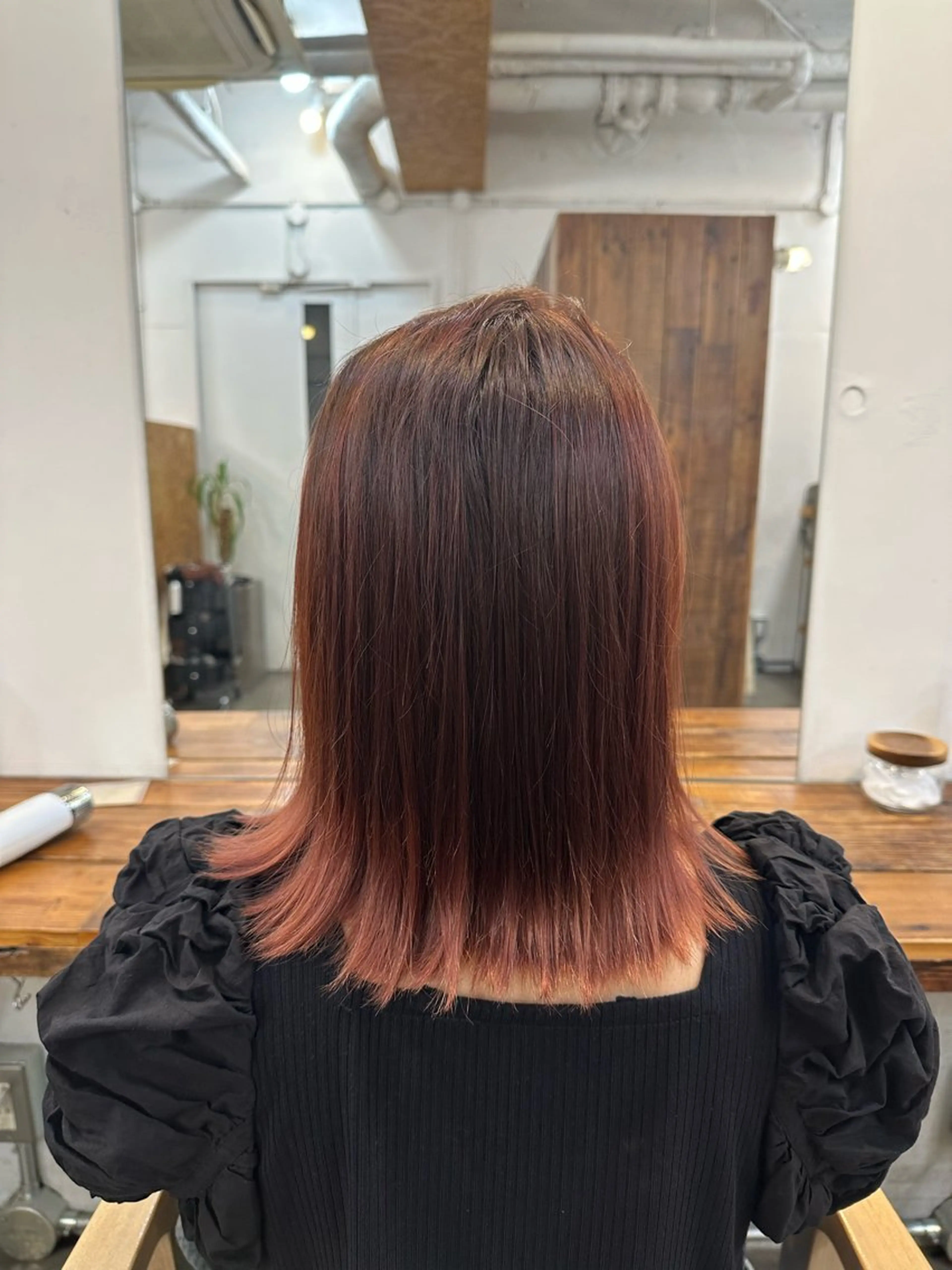 ミディアム カラー ヘアカラー トリートメント カットモデル募集中/ たなかはやとのヘアスタイル