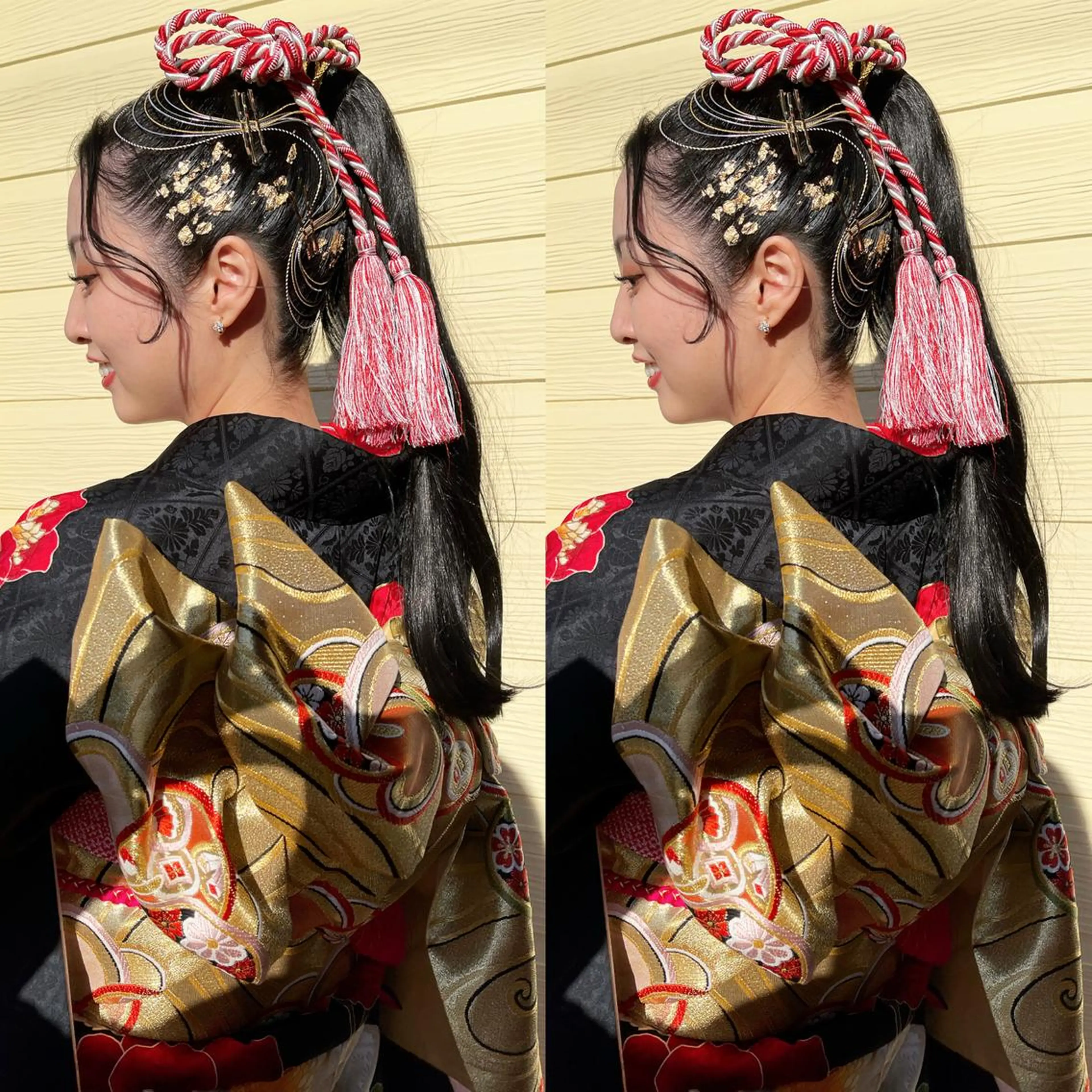 ロング ヘアアレンジ 成人式 ポニーテール flammeum 藤枝店所属・RINO 🌙トレンドスタイルのヘアスタイル