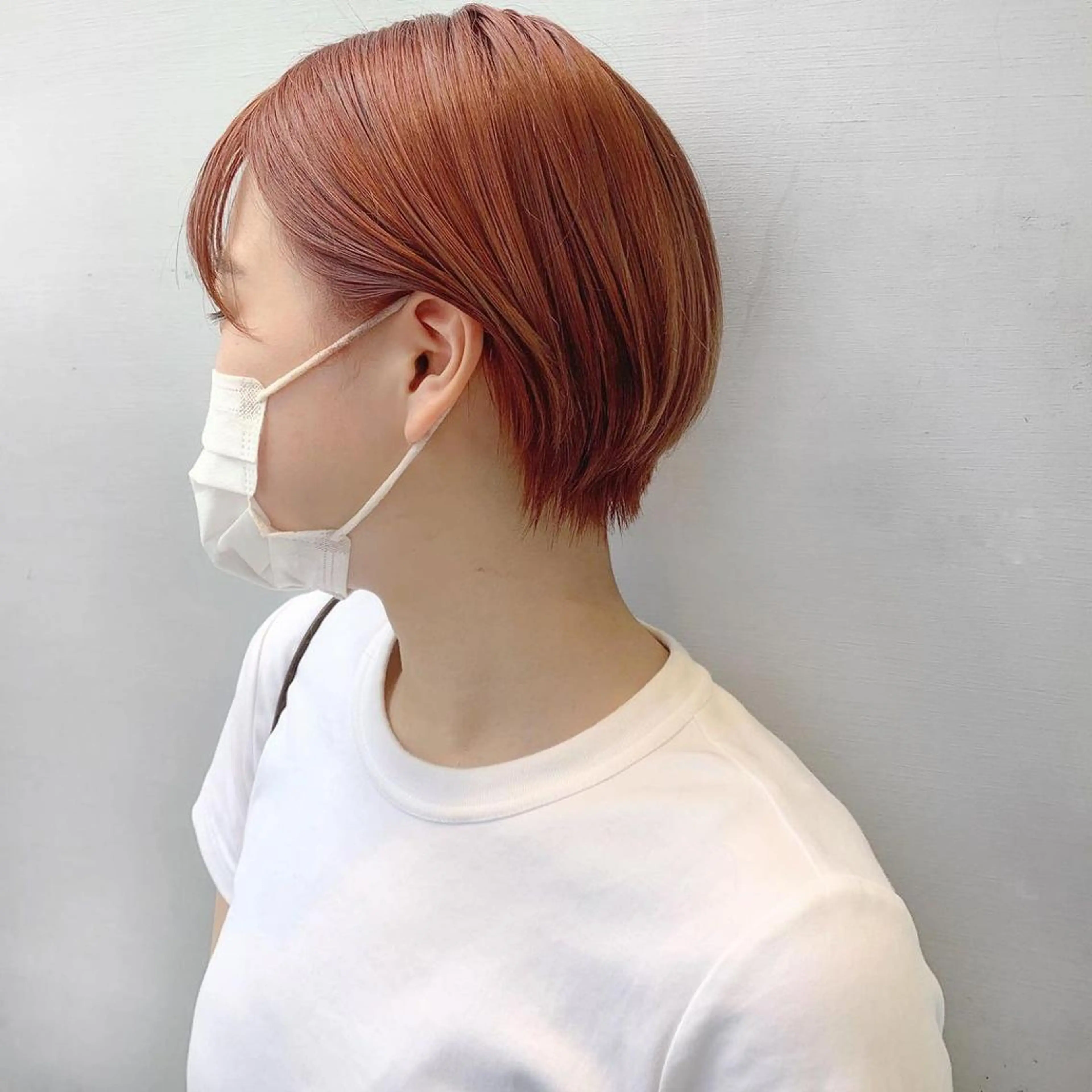 ショート カット ヘアカラー トリートメント 髪質改善 Noe心斎橋店のヘアスタイル