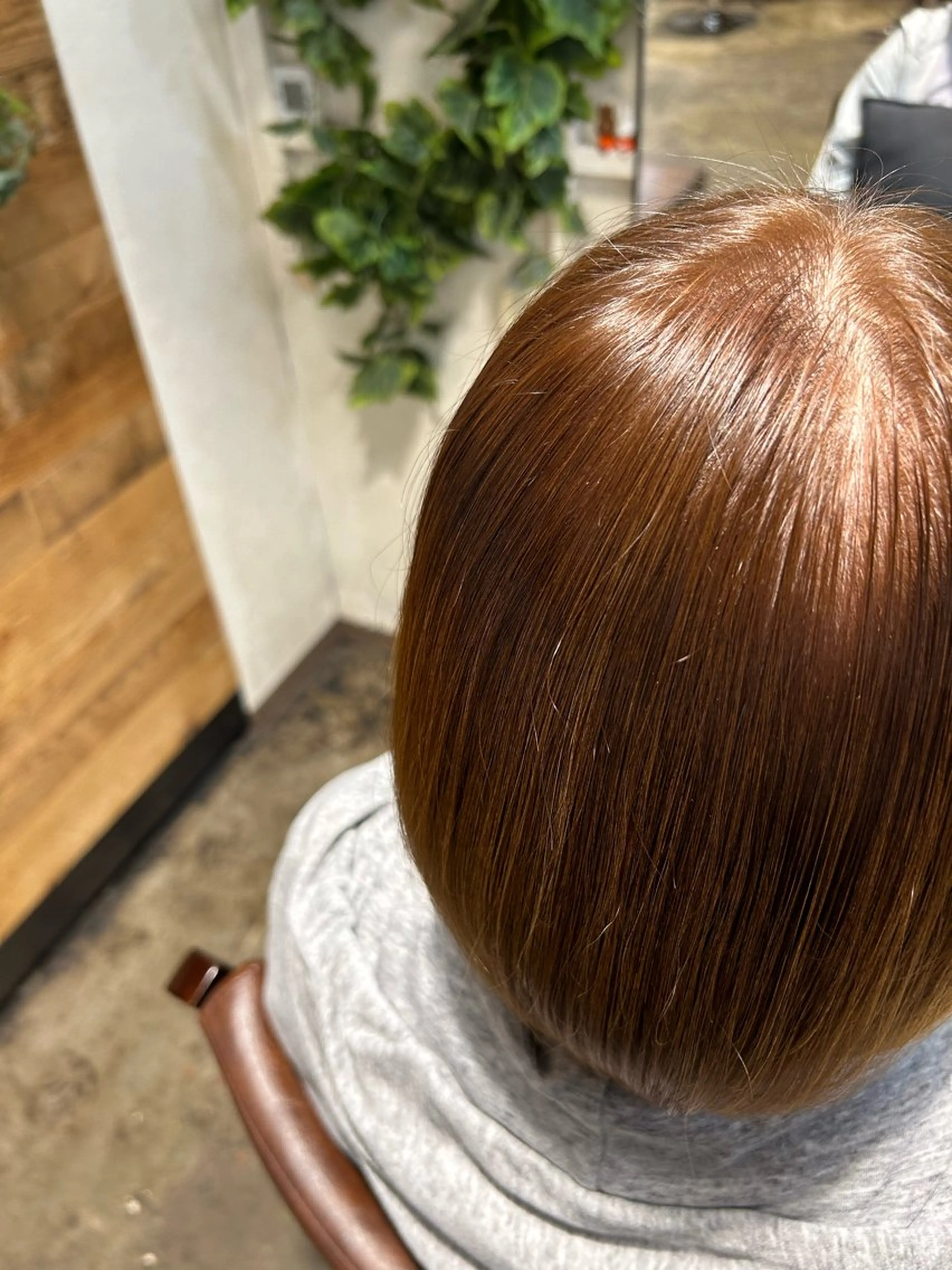 ショート カラー ヘアカラー トリートメント 暖色/レイヤー 🦋MIYUUのヘアスタイル